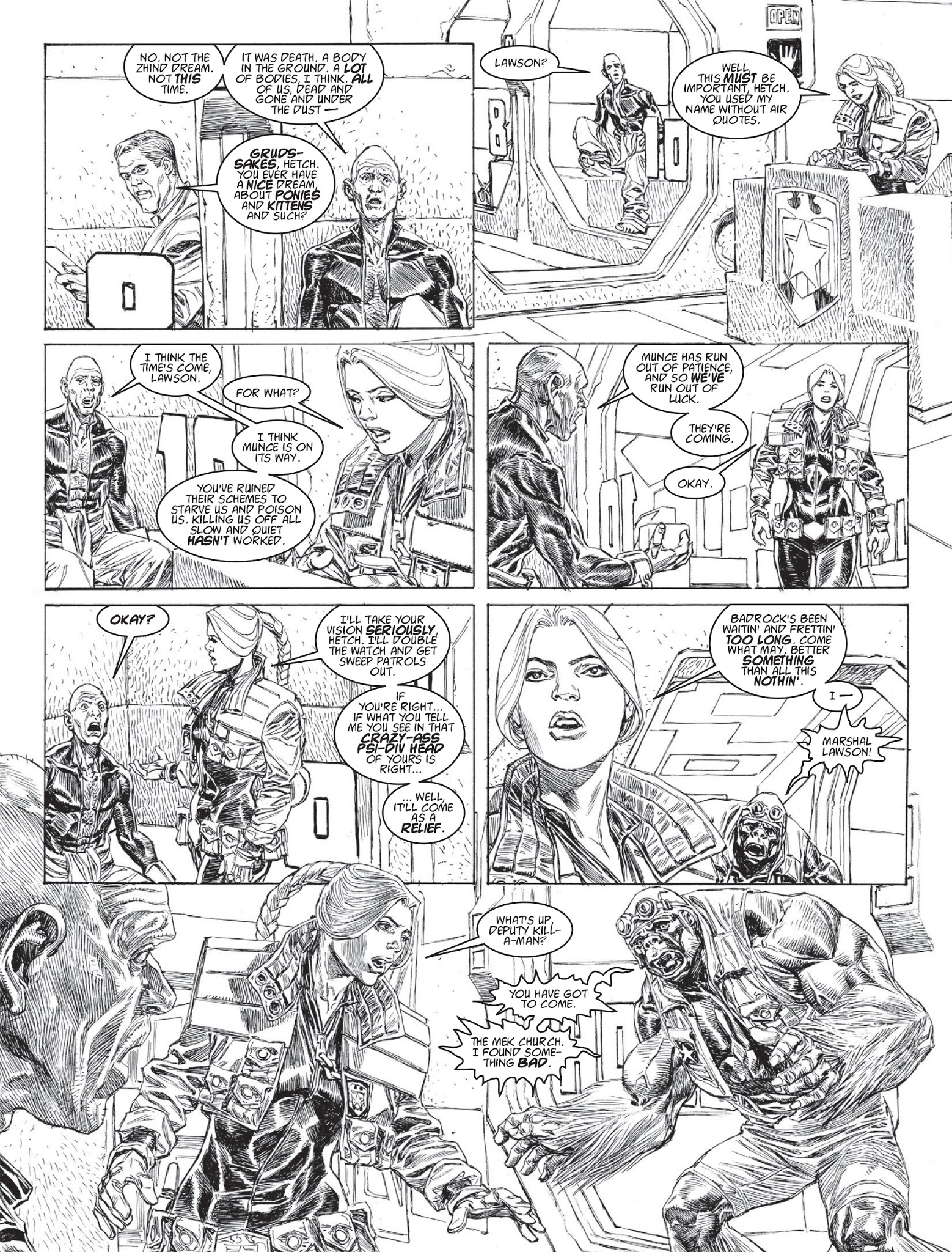 Read online Judge Dredd Megazine (Vol. 5) comic -  Issue #391 - 42