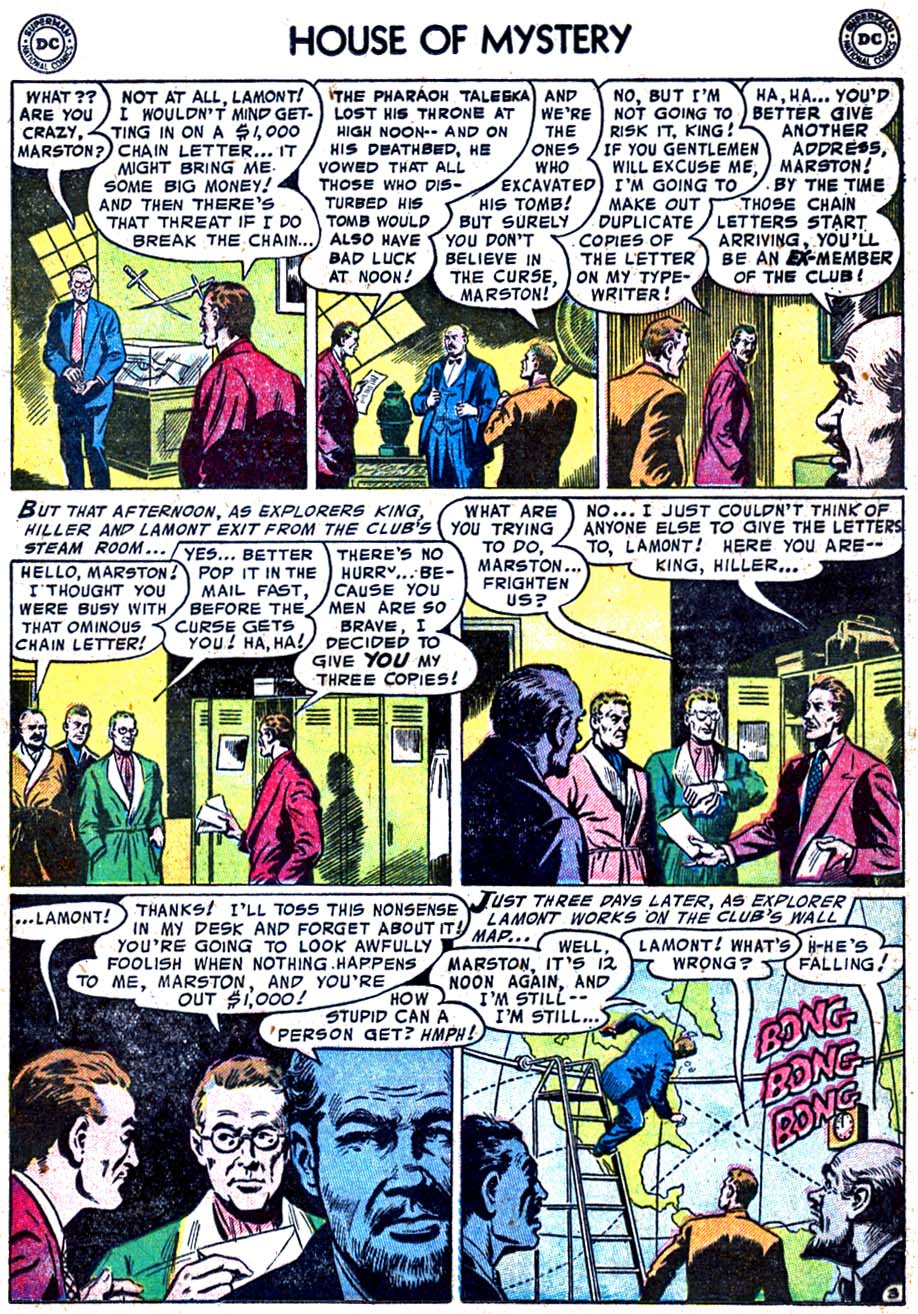 Read online House of Mystery (1951) comic -  Issue #39 - 13