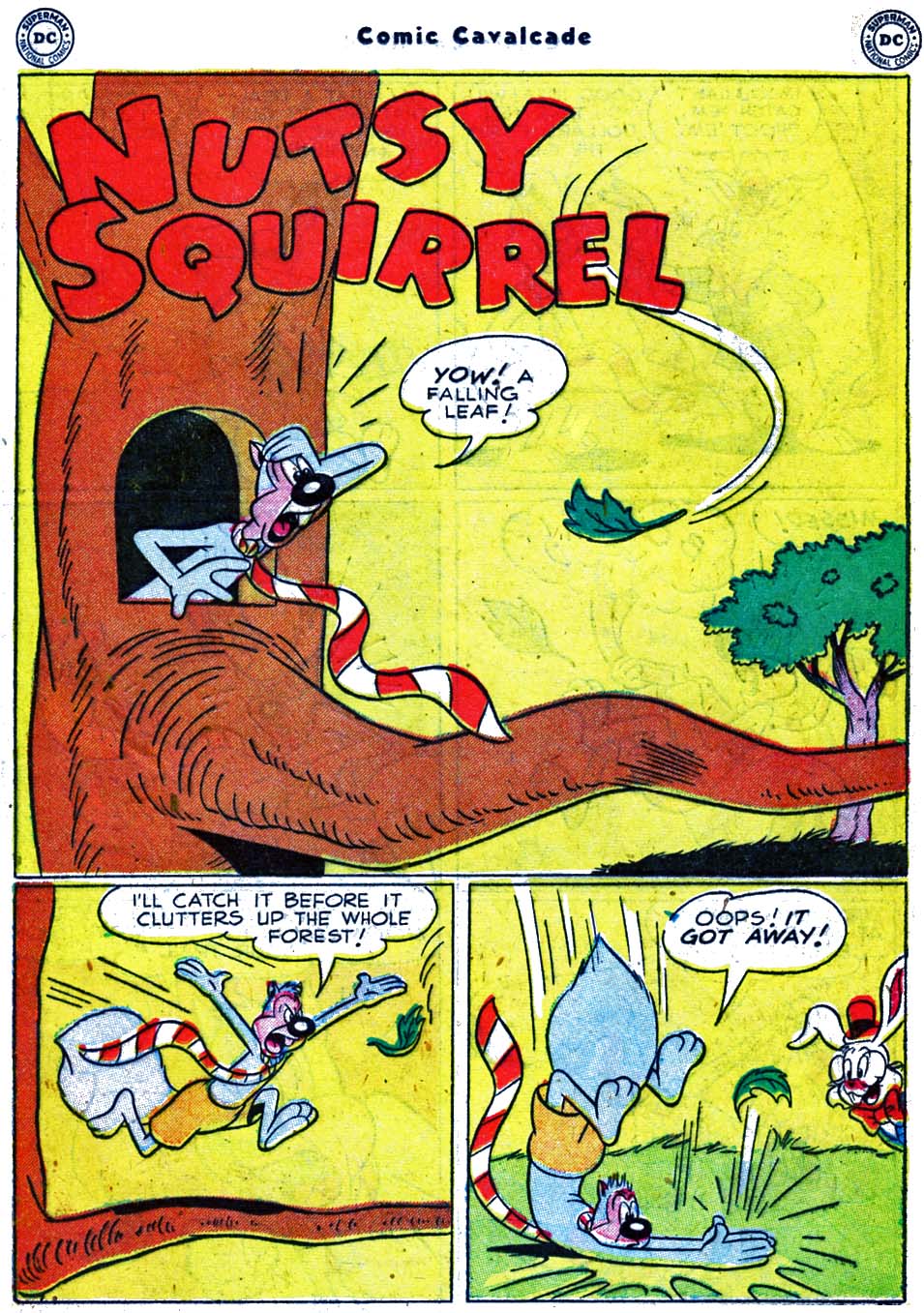 Read online Comic Cavalcade comic -  Issue #47 - 35