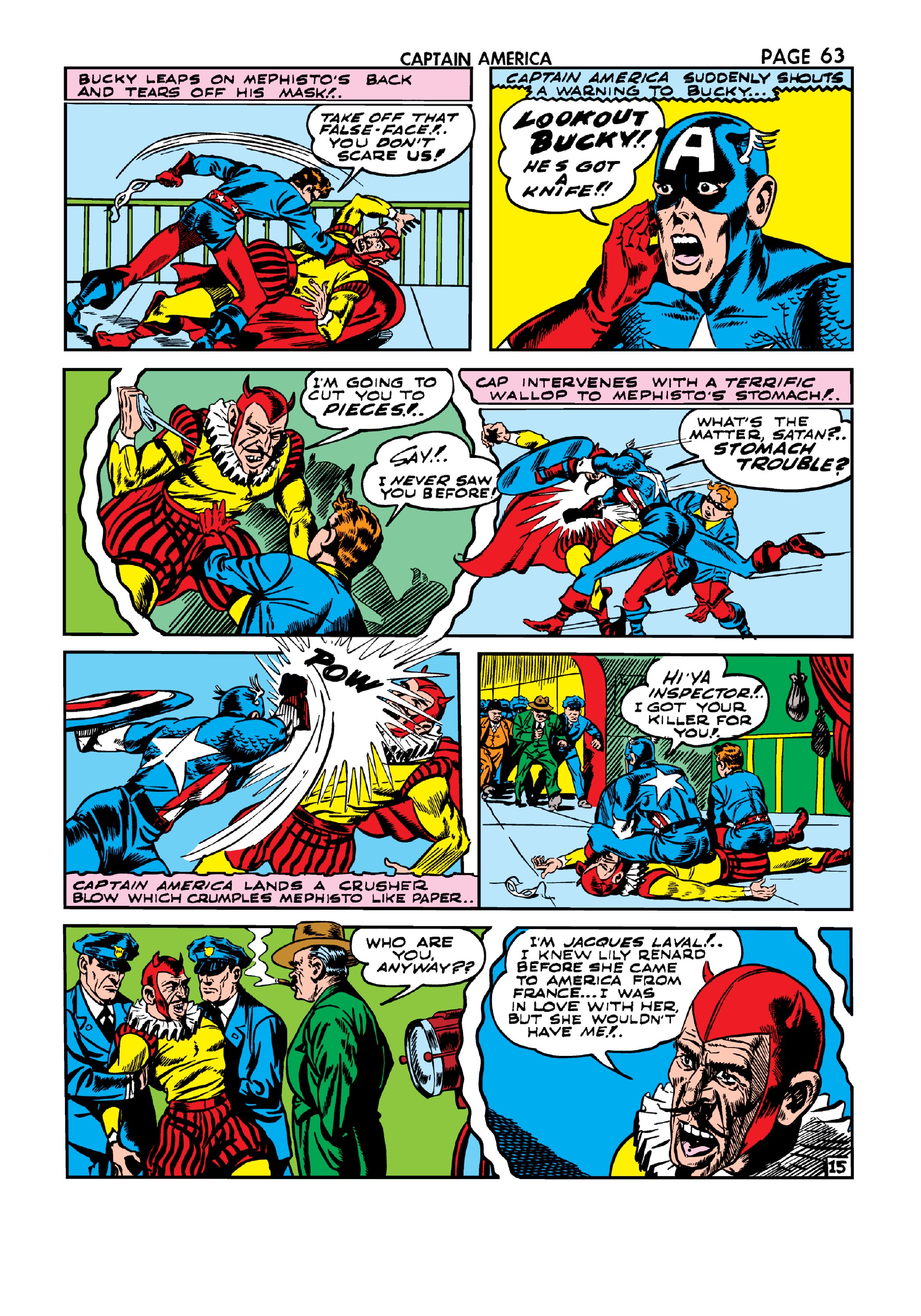 Read online Marvel Masterworks: Golden Age Captain America comic -  Issue # TPB 3 (Part 3) - 4