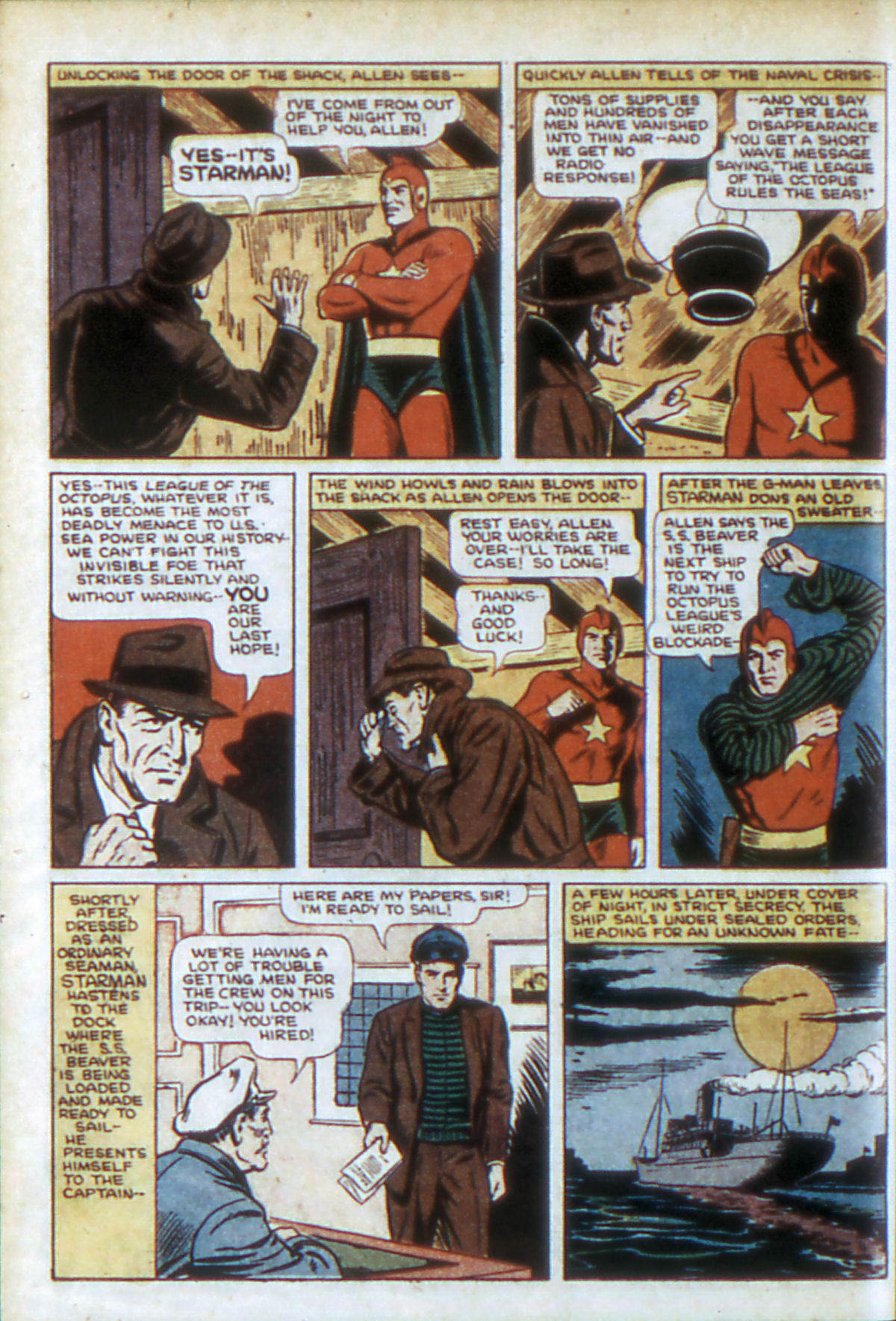 Read online Adventure Comics (1938) comic -  Issue #65 - 7