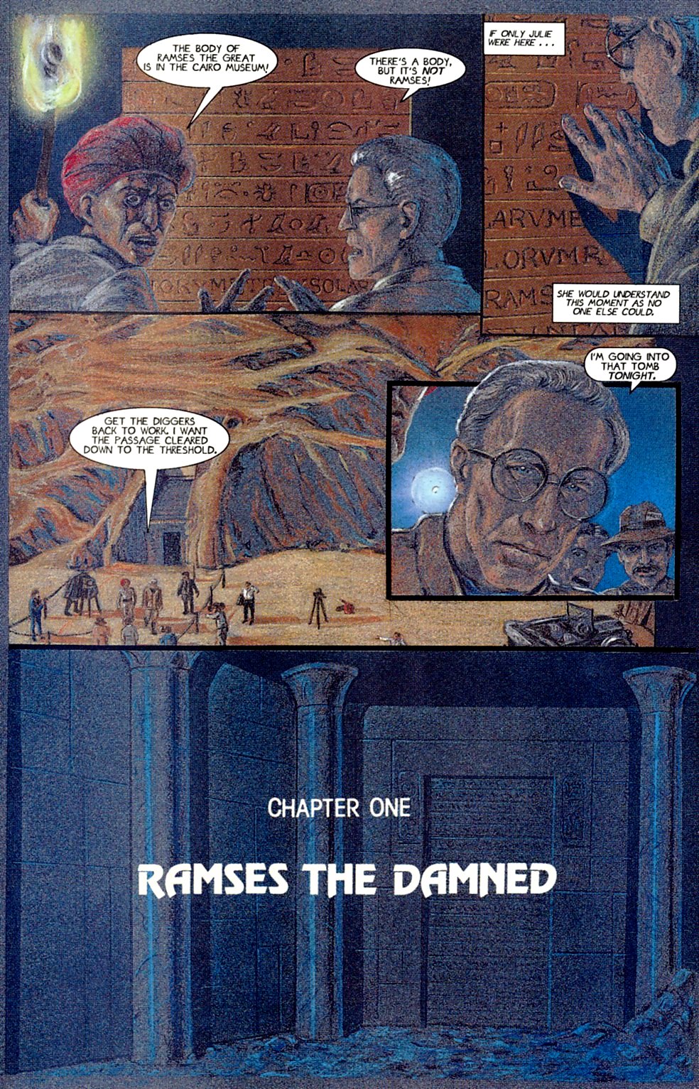 Read online Anne Rice's The Mummy or Ramses the Damned comic -  Issue #1 - 7