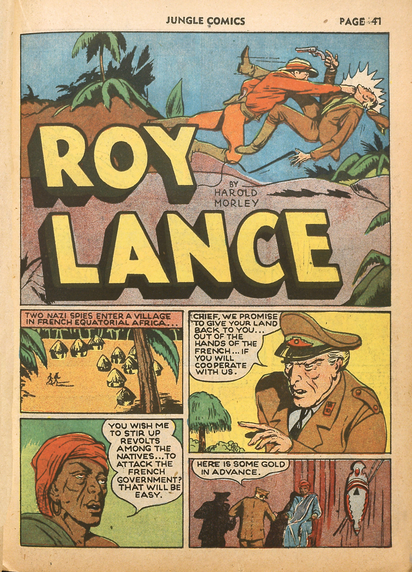 Read online Jungle Comics comic -  Issue #13 - 43