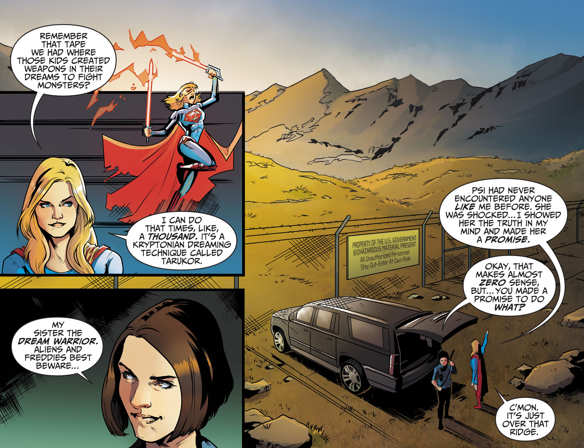 Read online Adventures of Supergirl comic -  Issue #8 - 11