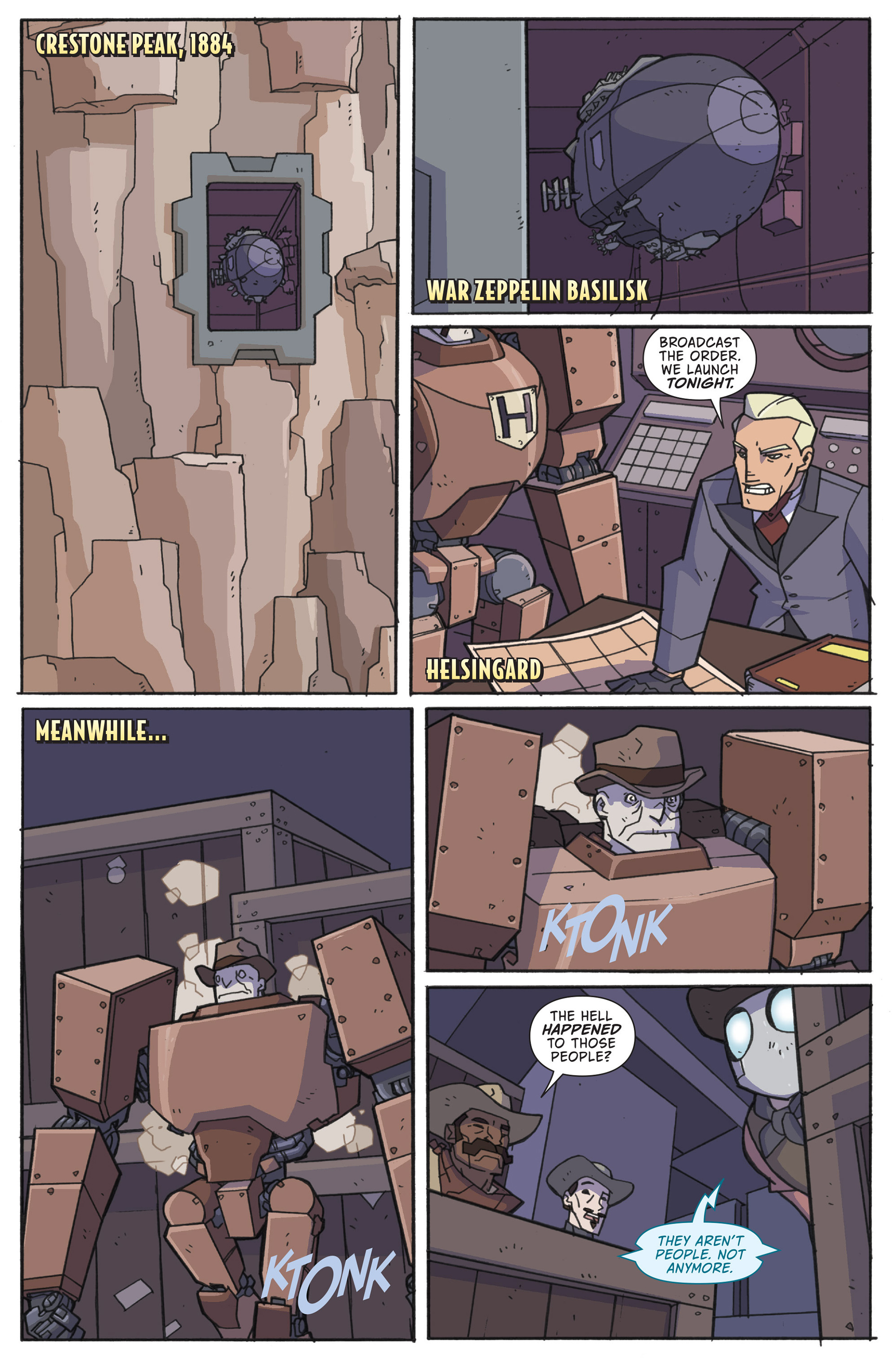 Read online Atomic Robo and the Knights of the Golden Circle comic -  Issue #4 - 2