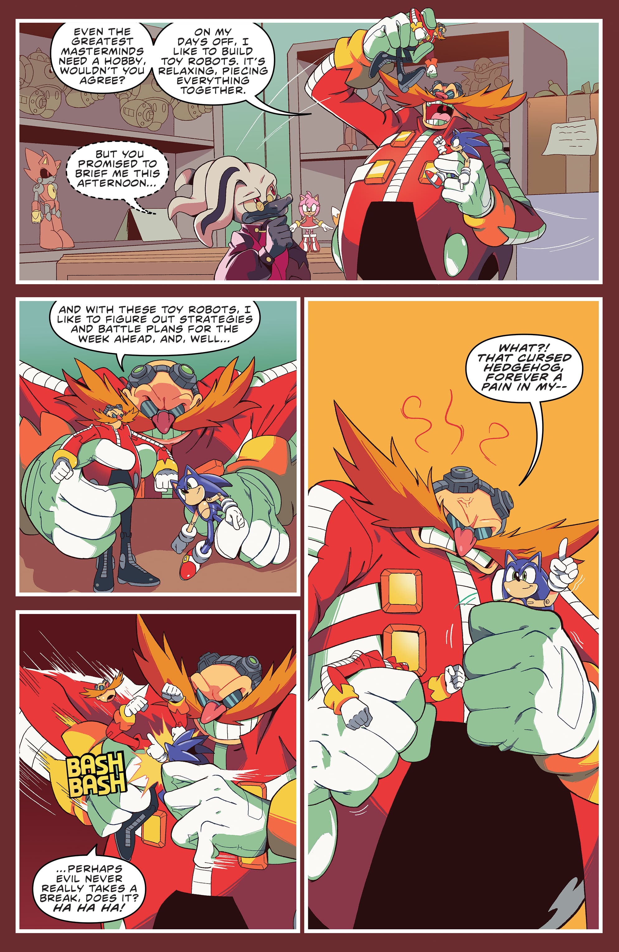 Read online Sonic the Hedgehog (2018) comic -  Issue # Annual 2020 - 28