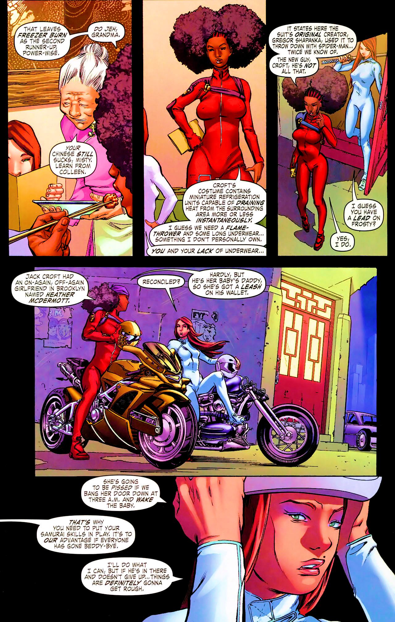 Read online Daughters of the Dragon comic -  Issue #1 - 18