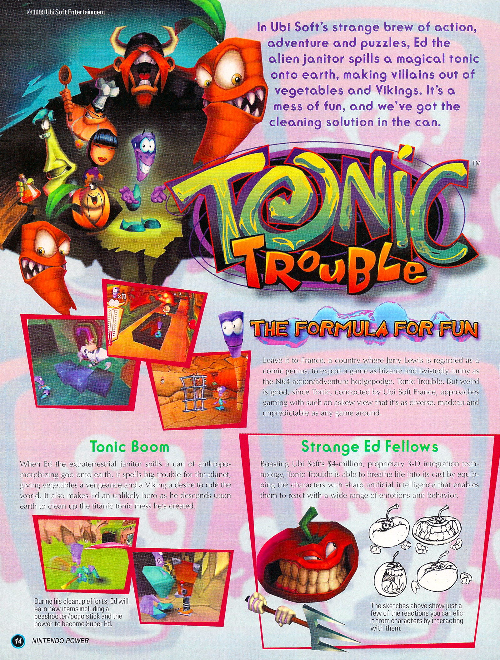 Read online Nintendo Power comic -  Issue #118 - 16