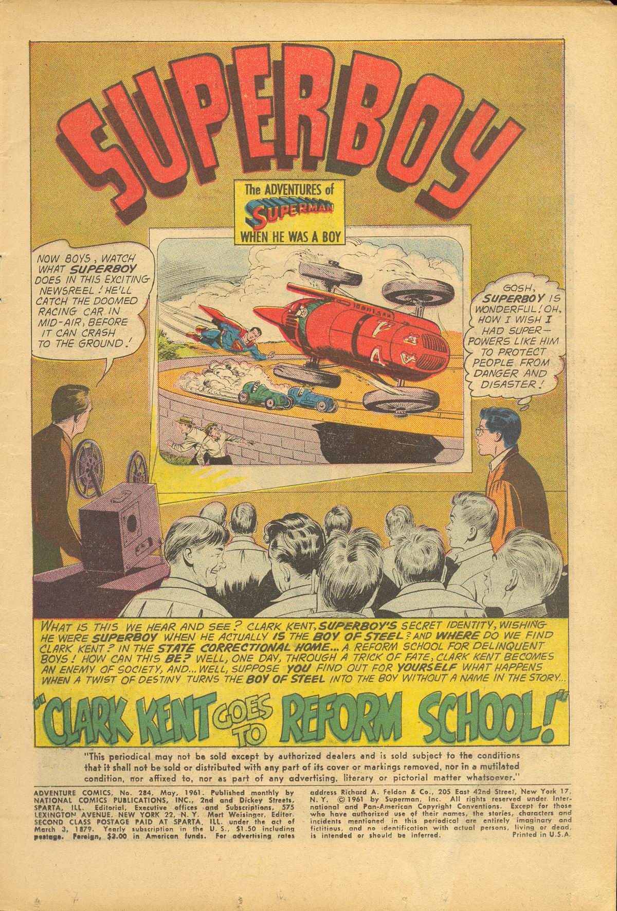Read online Adventure Comics (1938) comic -  Issue #284 - 3