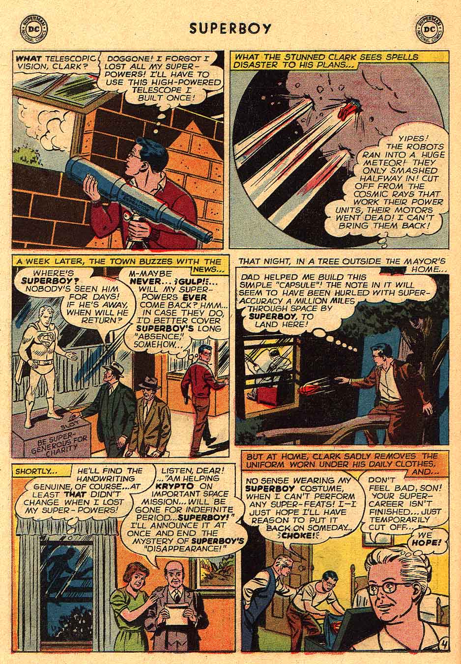Read online Superboy (1949) comic -  Issue #121 - 4