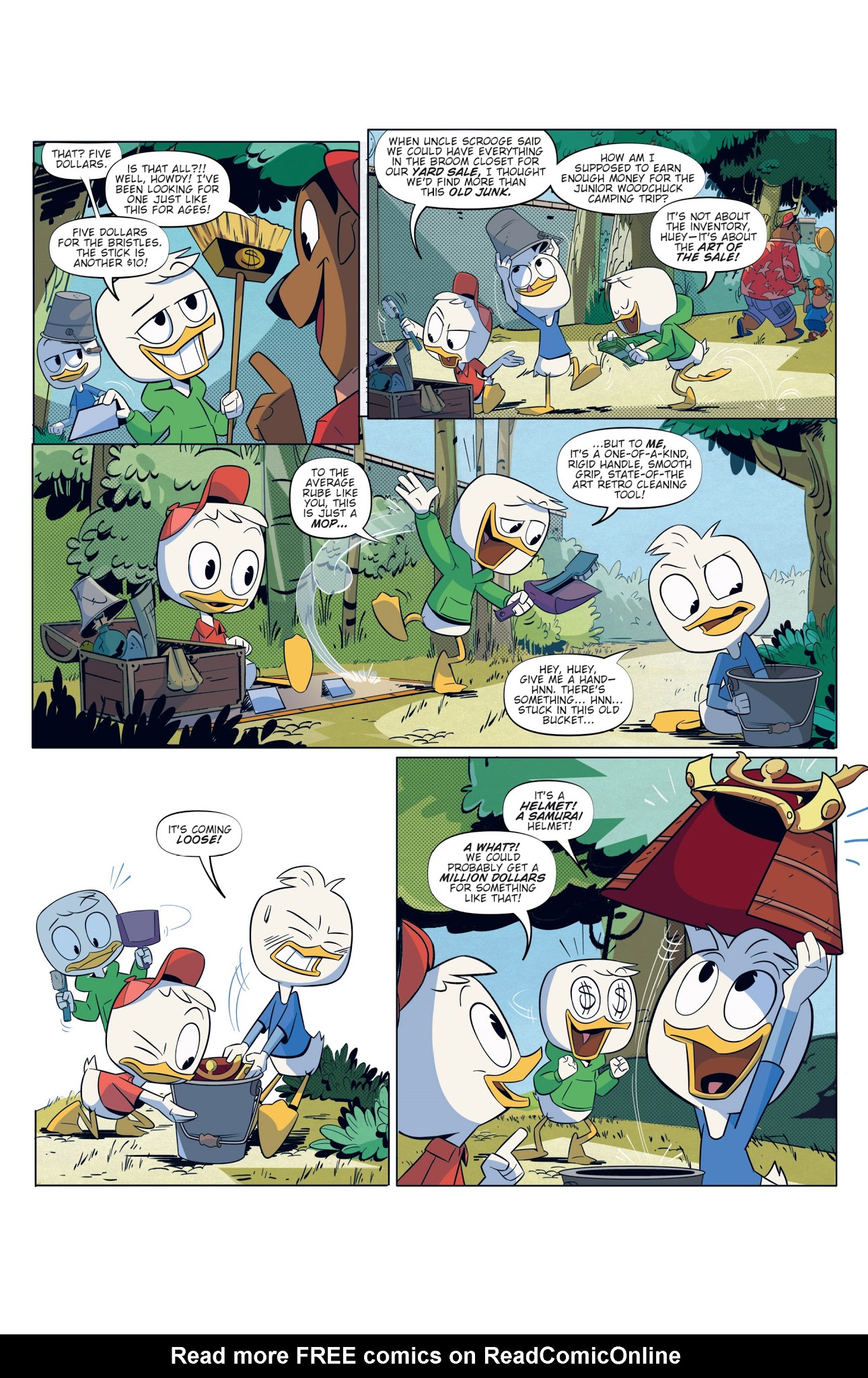 Read online Ducktales (2017) comic -  Issue #4 - 14