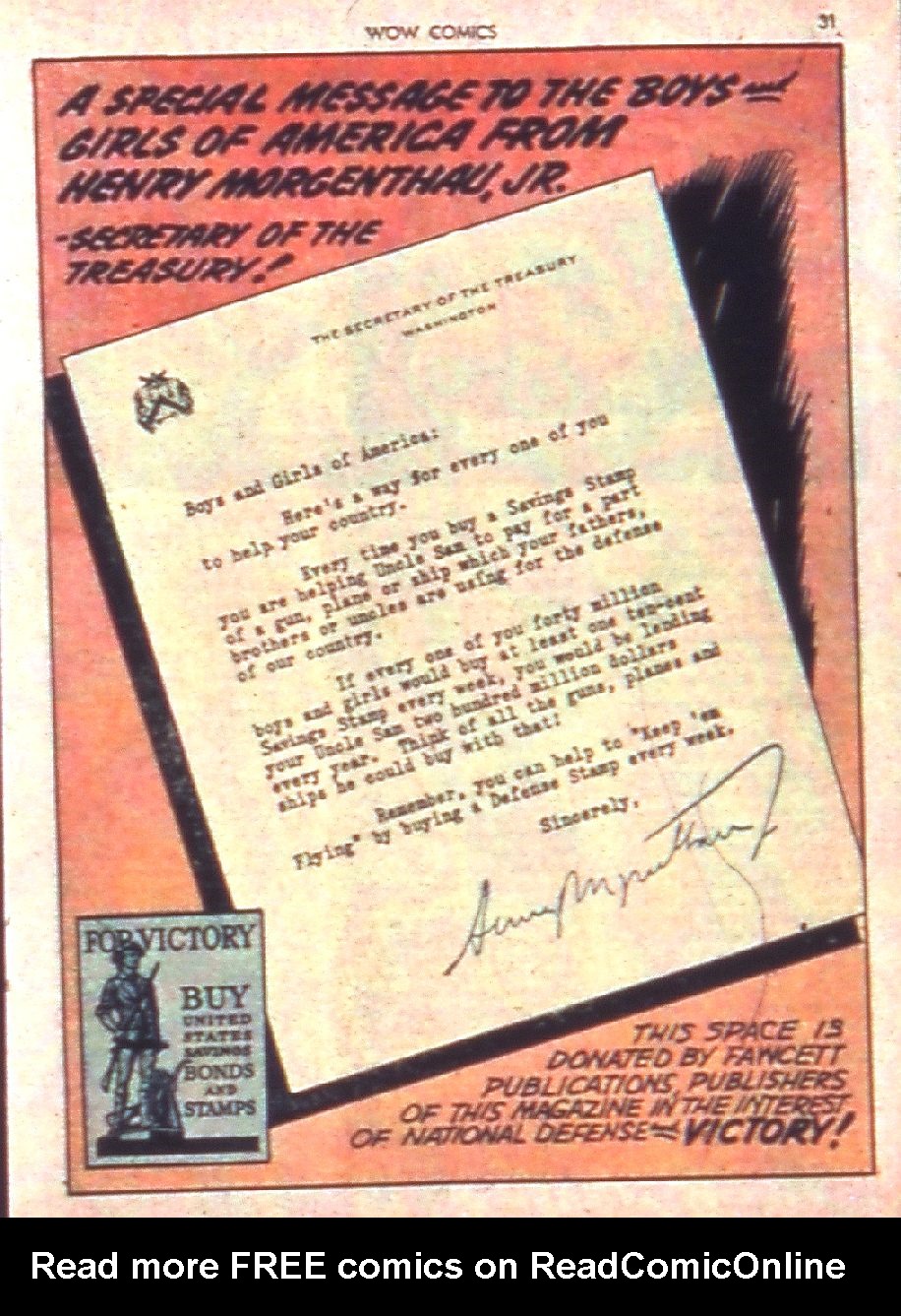 Read online Wow Comics comic -  Issue #7 - 31