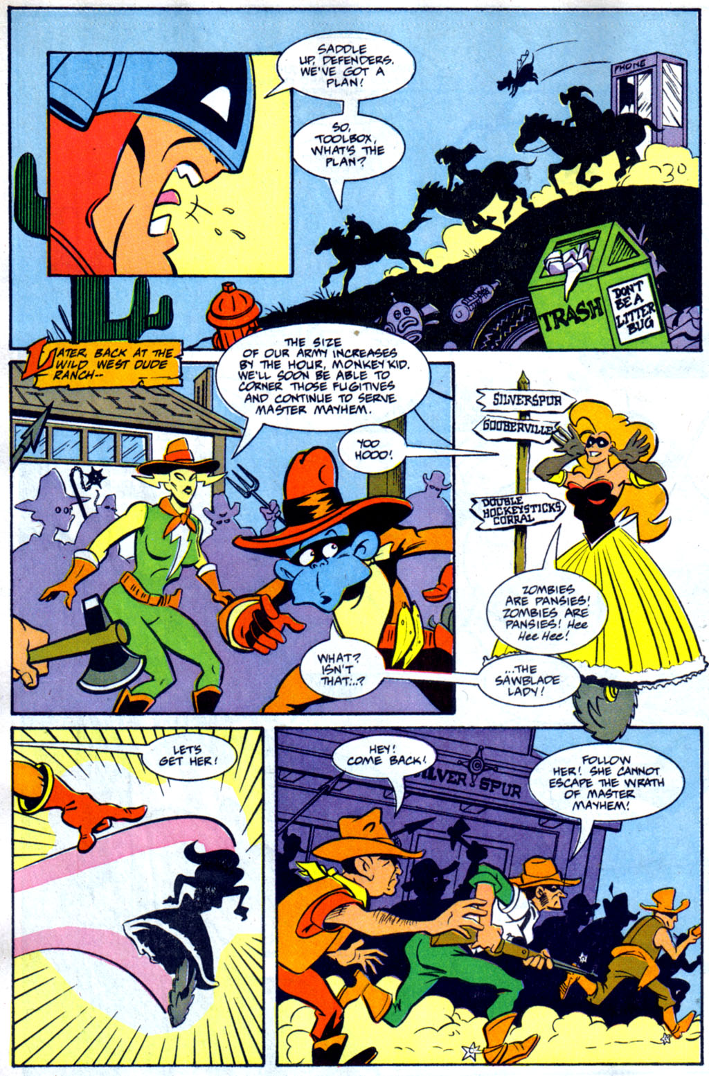 Read online Defenders of Dynatron City comic -  Issue #3 - 16