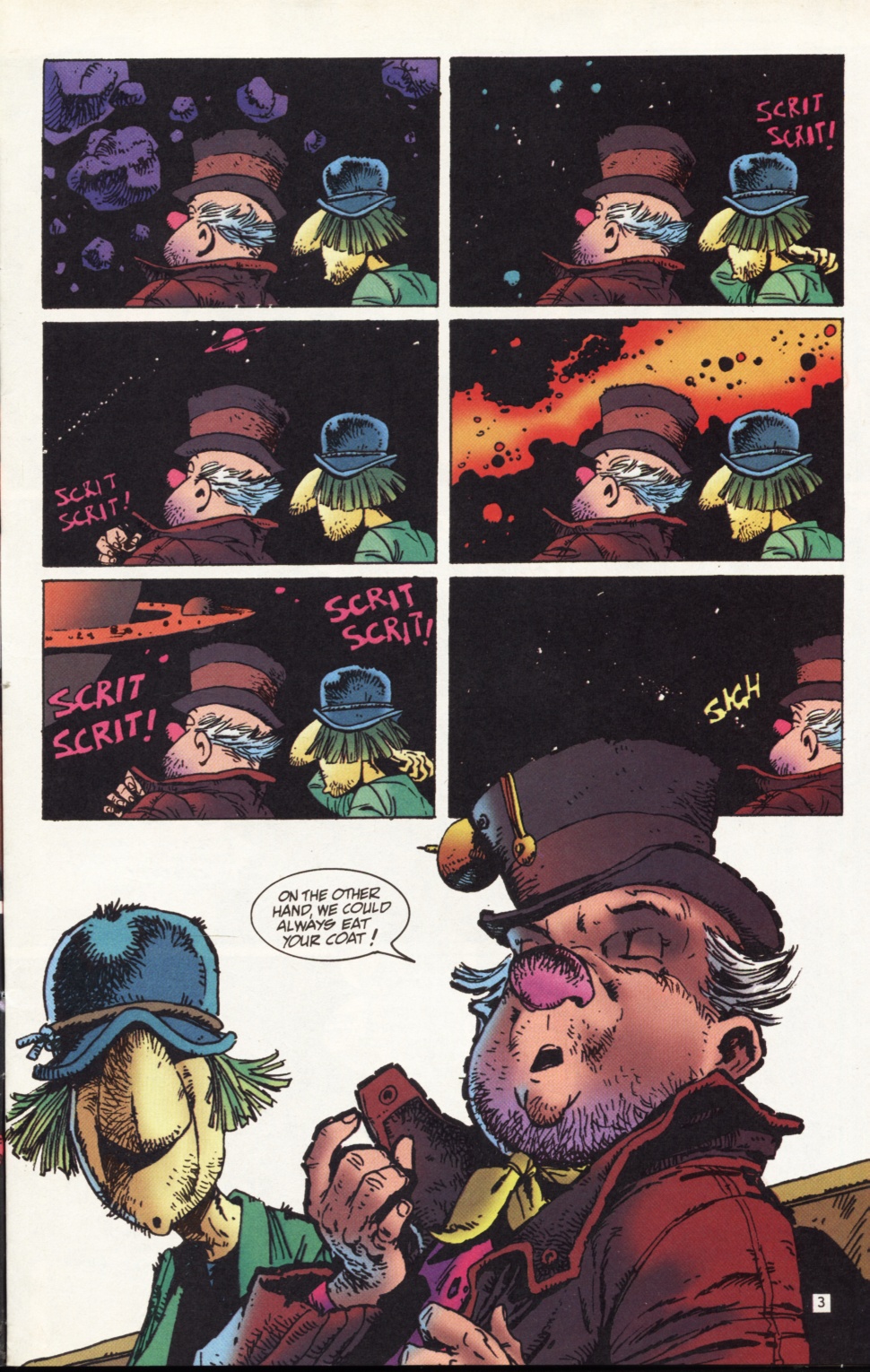 Read online Bob, the Galactic Bum comic -  Issue #1 - 4