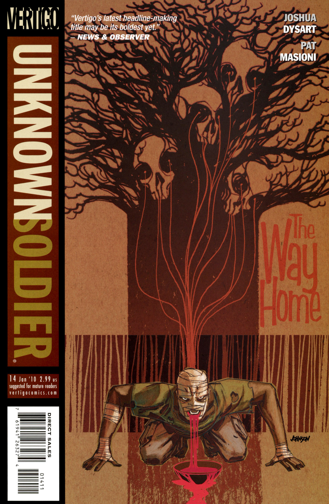 Read online Unknown Soldier (2008) comic -  Issue #14 - 1
