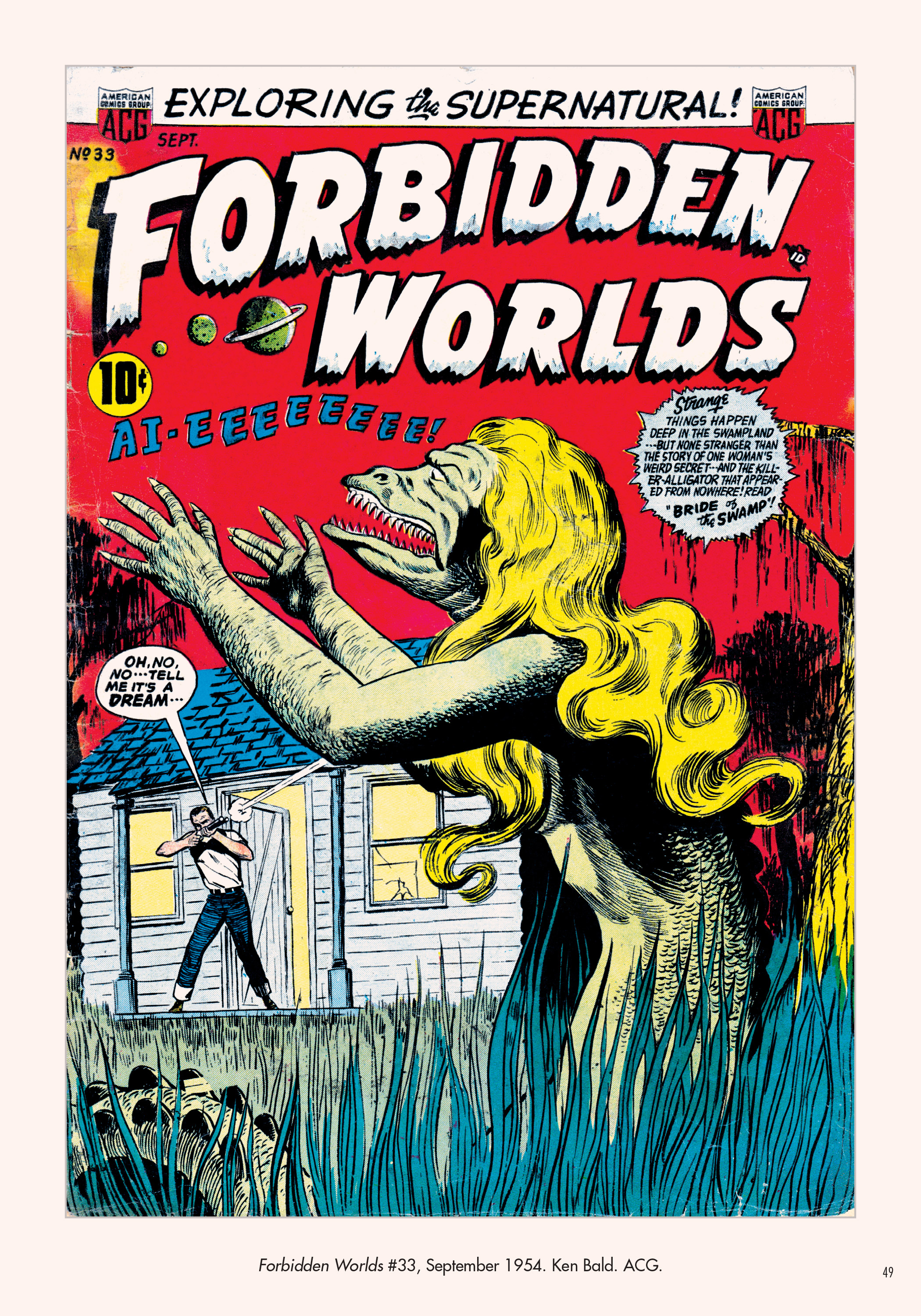 Read online Classic Monsters of Pre-Code Horror Comics: Swamp Monsters comic -  Issue # TPB - 49