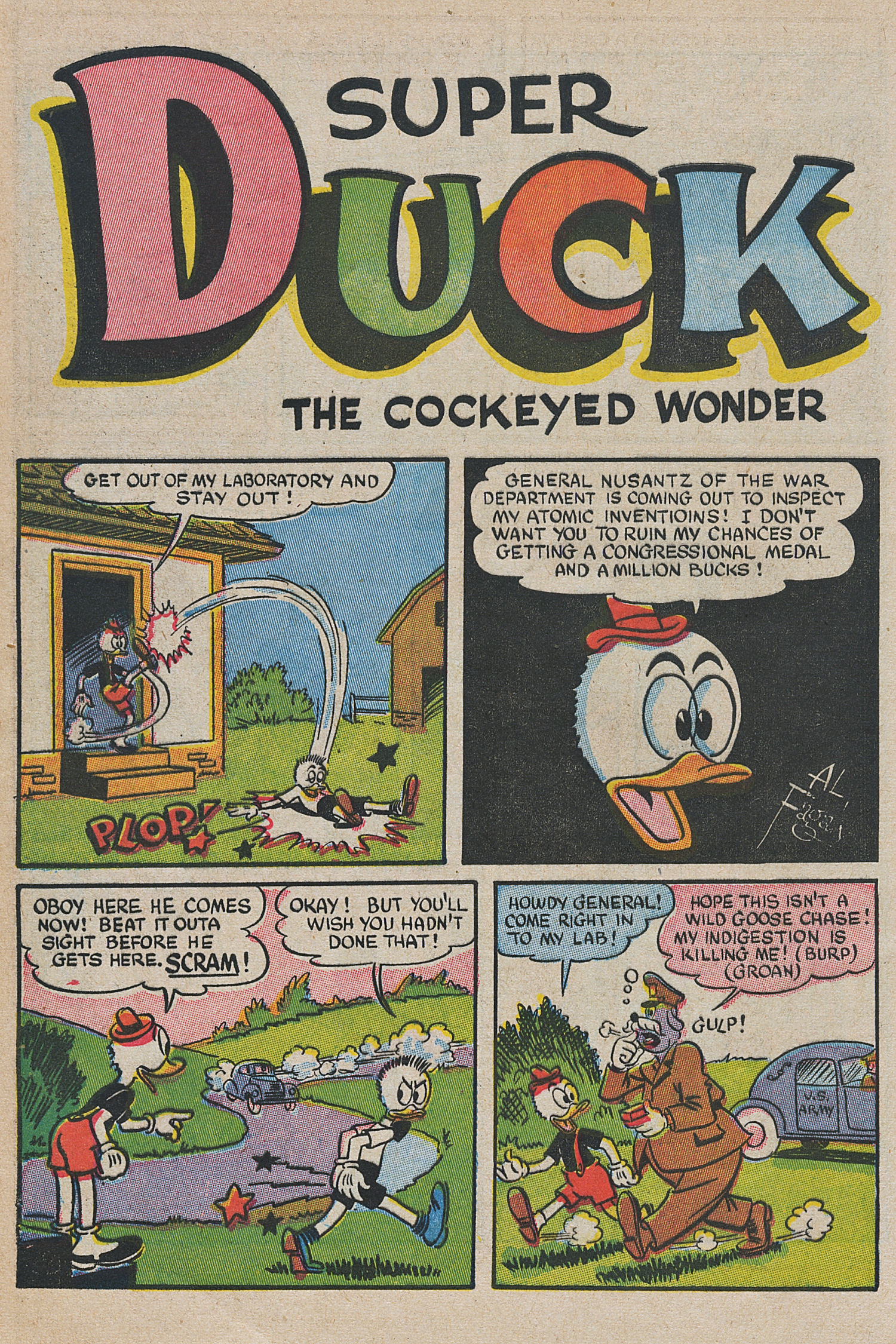 Read online Super Duck Comics comic -  Issue #8 - 40