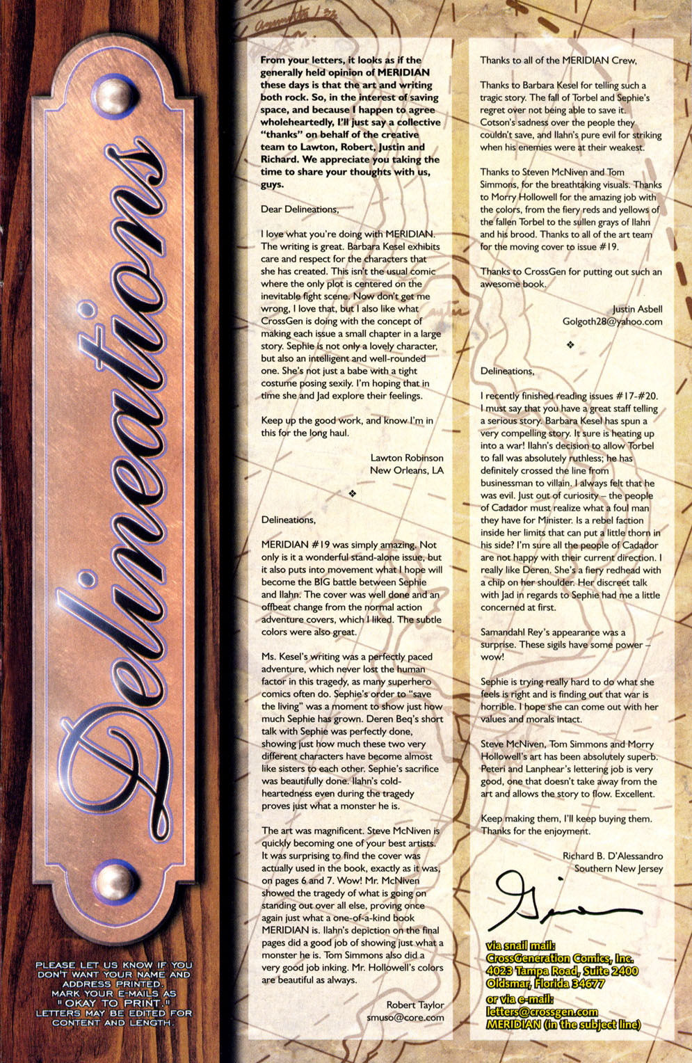 Read online Meridian comic -  Issue #21 - 26