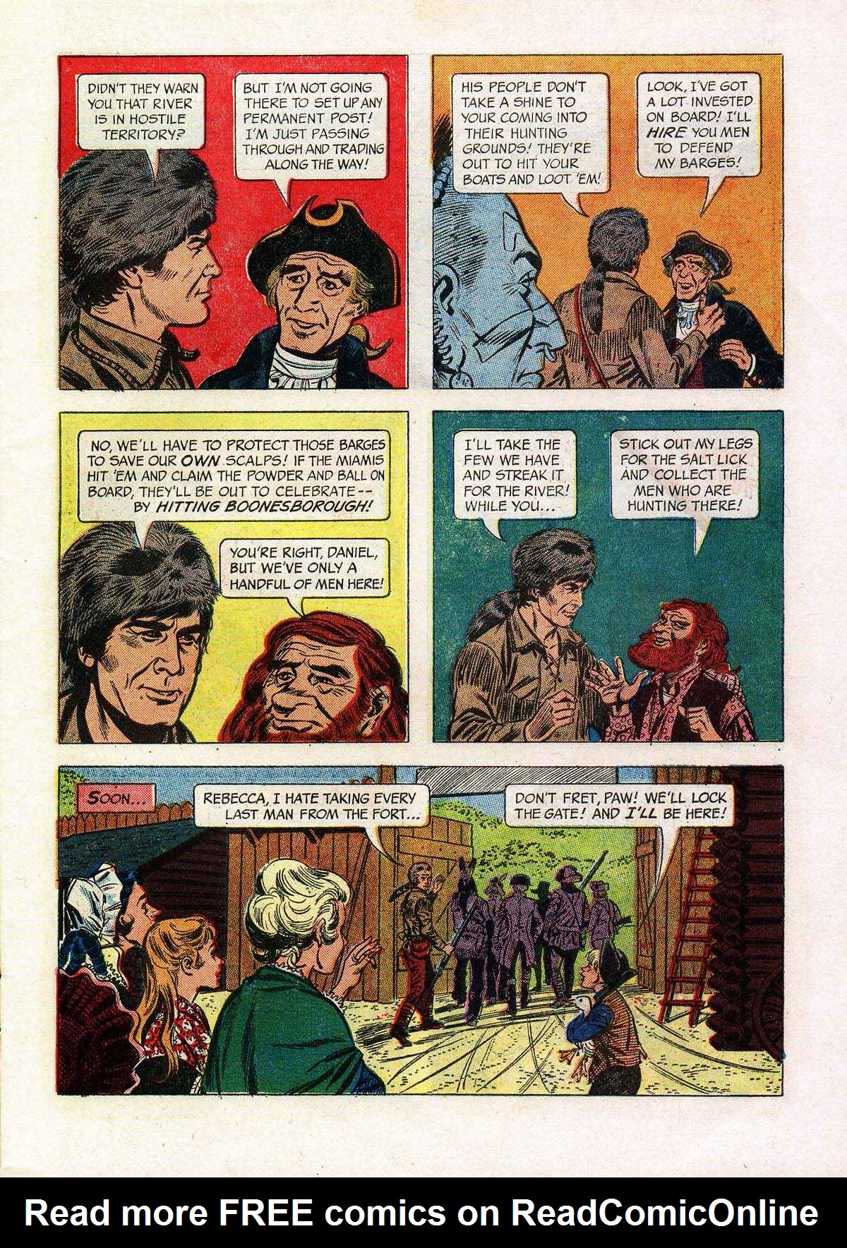 Read online Daniel Boone comic -  Issue #7 - 7