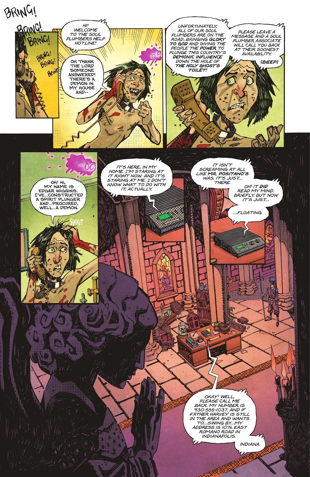 DC Horror Presents: Soul Plumber issue 2 - Page 14