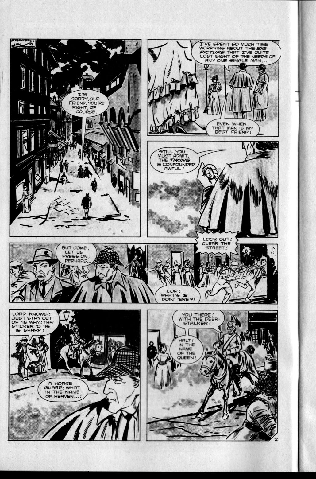 Read online Sherlock Holmes in the Case of the Missing Martian comic -  Issue #4 - 4