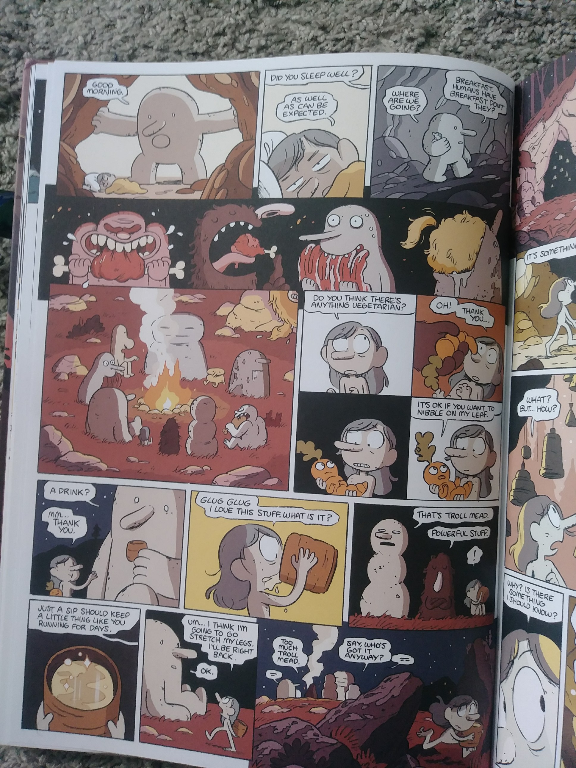 Read online Hilda and the Mountain King comic -  Issue # TPB - 28