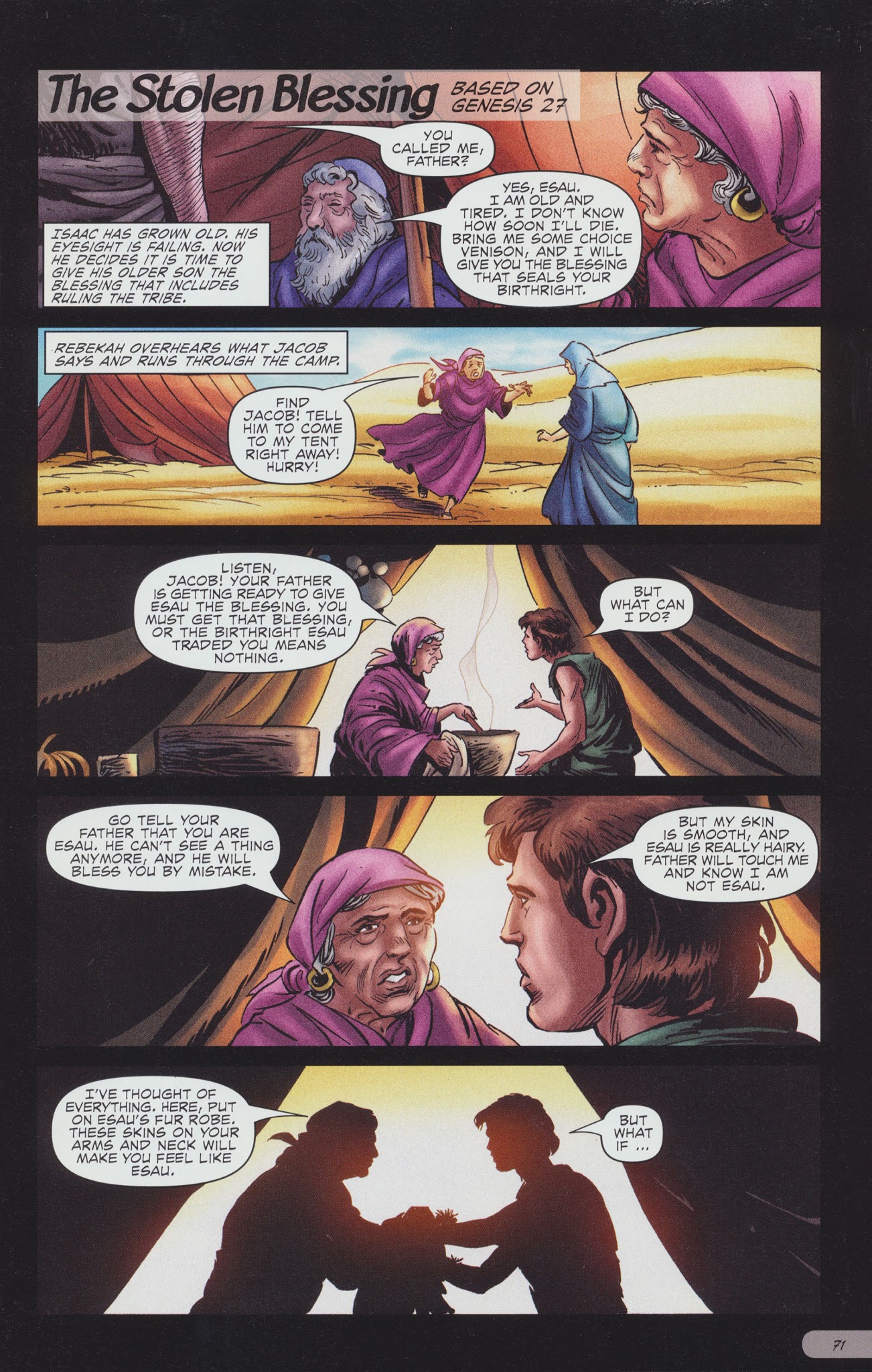 Read online The Action Bible comic -  Issue # TPB 1 - 75