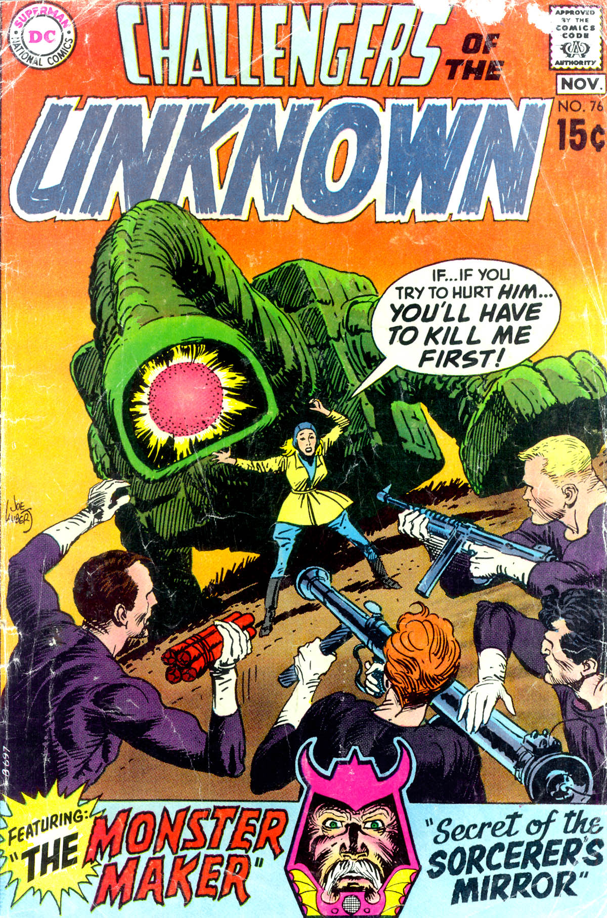 Read online Challengers of the Unknown (1958) comic -  Issue #76 - 1