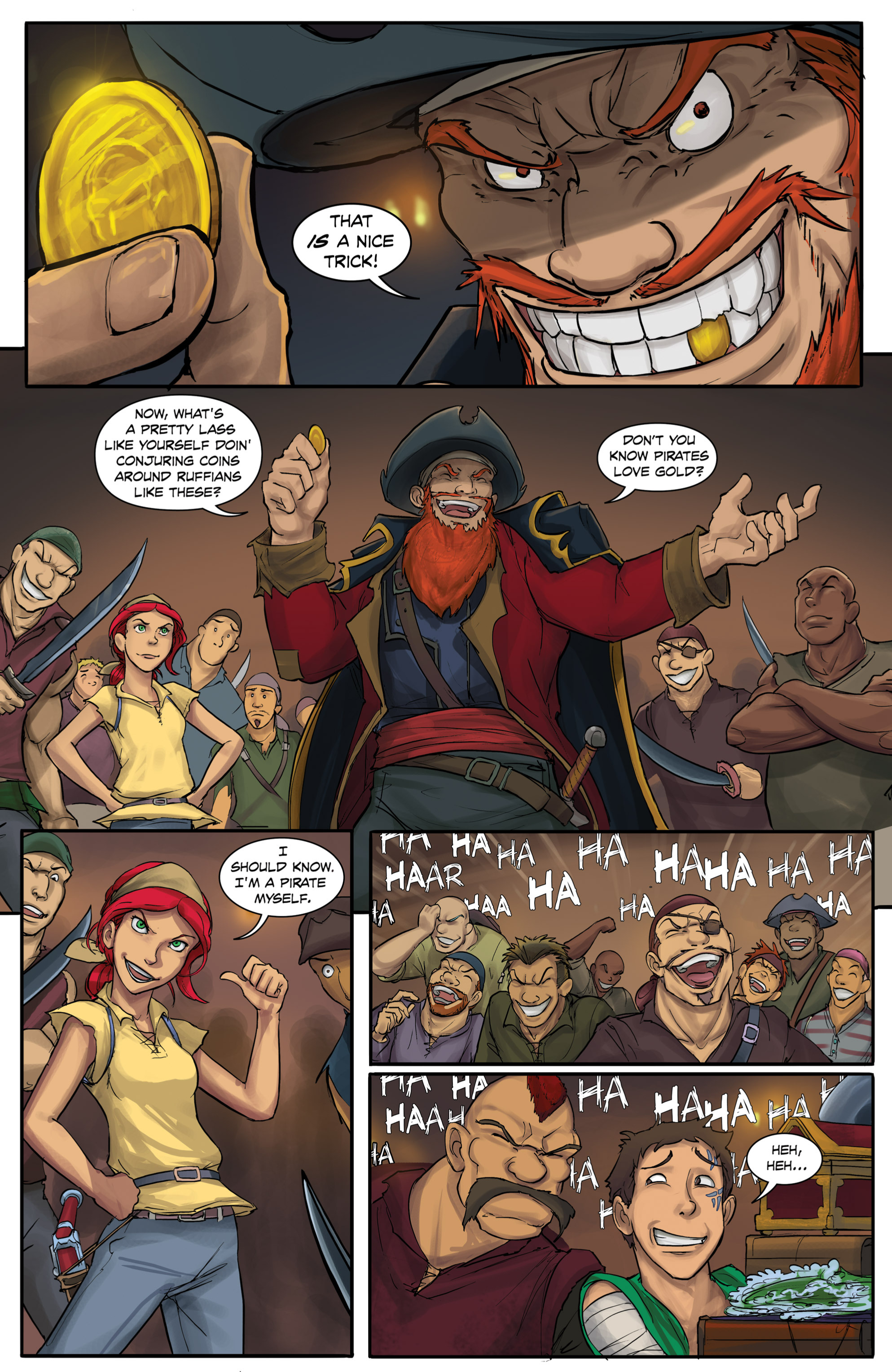 Read online Anne Bonnie comic -  Issue # _TPB 1 (Part 2) - 9