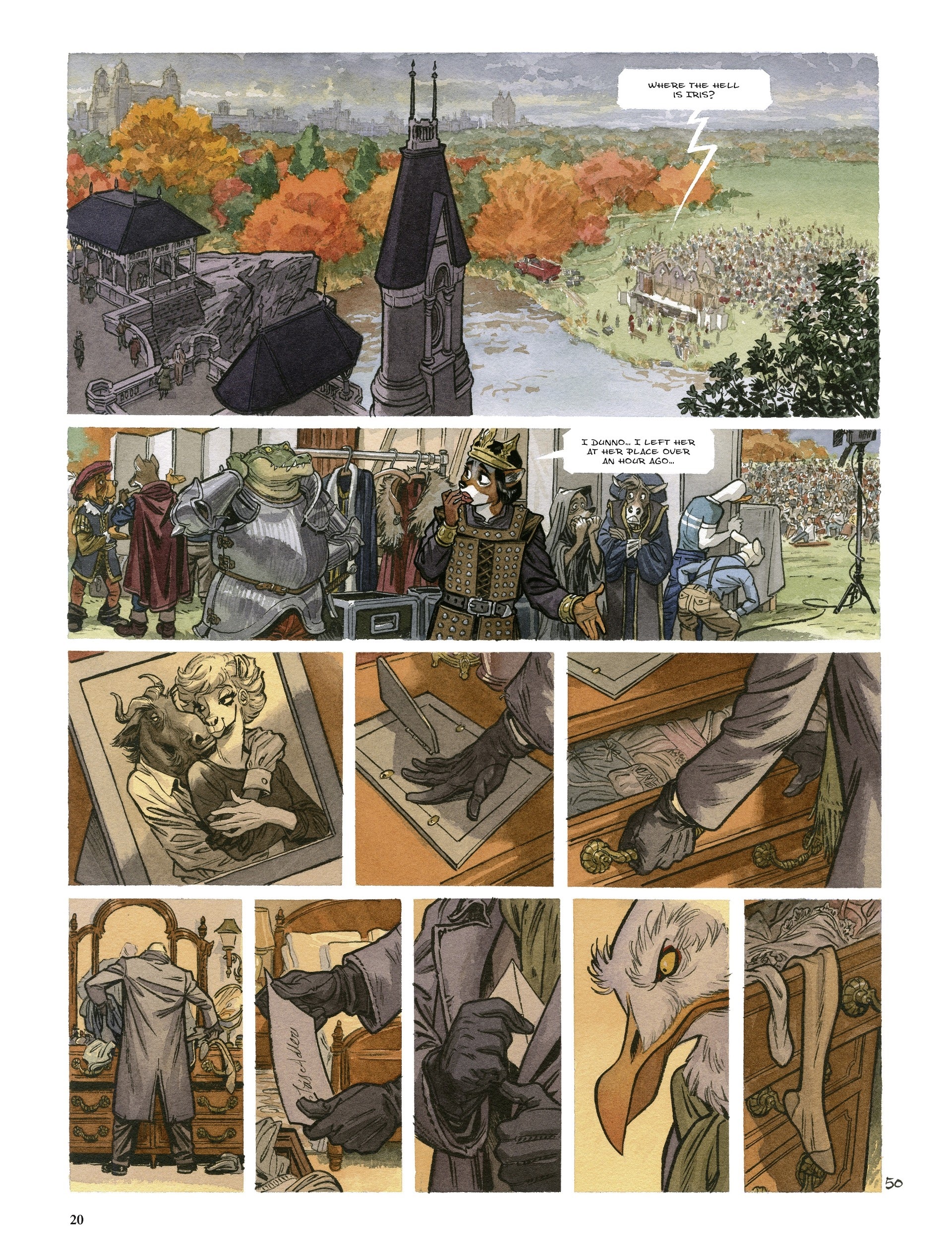 Read online Blacksad: They All Fall Down comic -  Issue #2 - 20