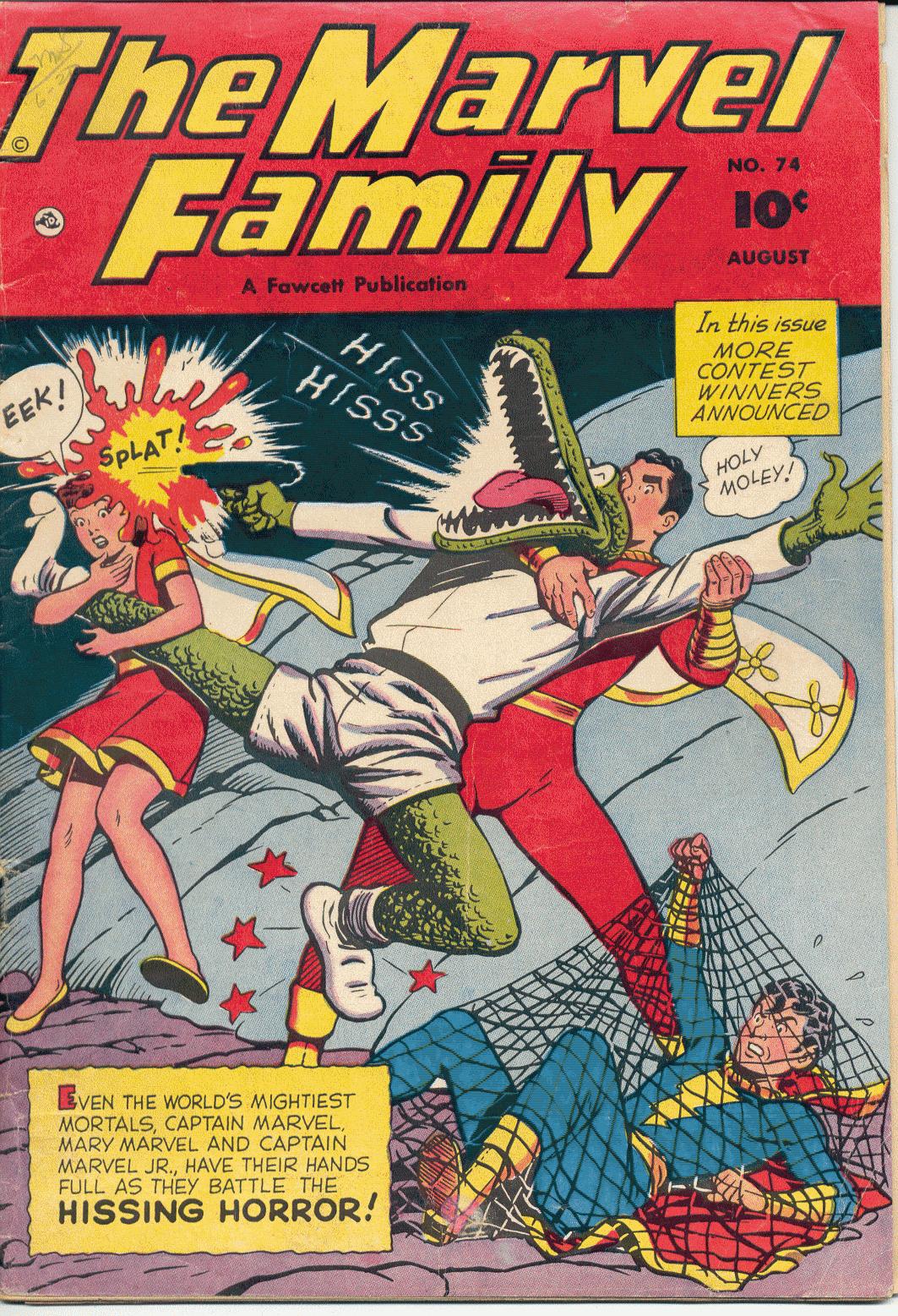 Read online The Marvel Family comic -  Issue #74 - 1
