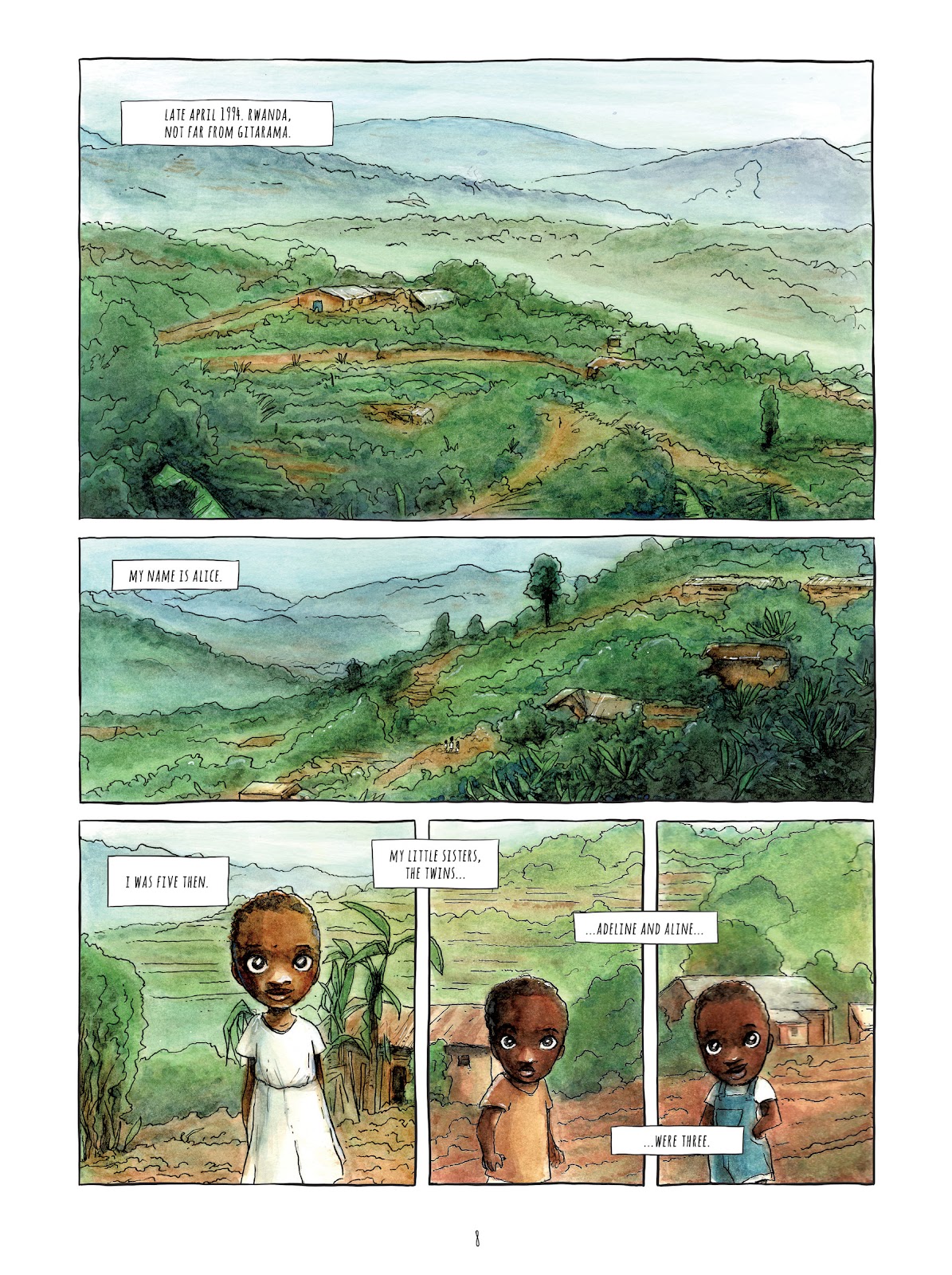 Alice on the Run: One Child's Journey Through the Rwandan Civil War issue TPB - Page 7