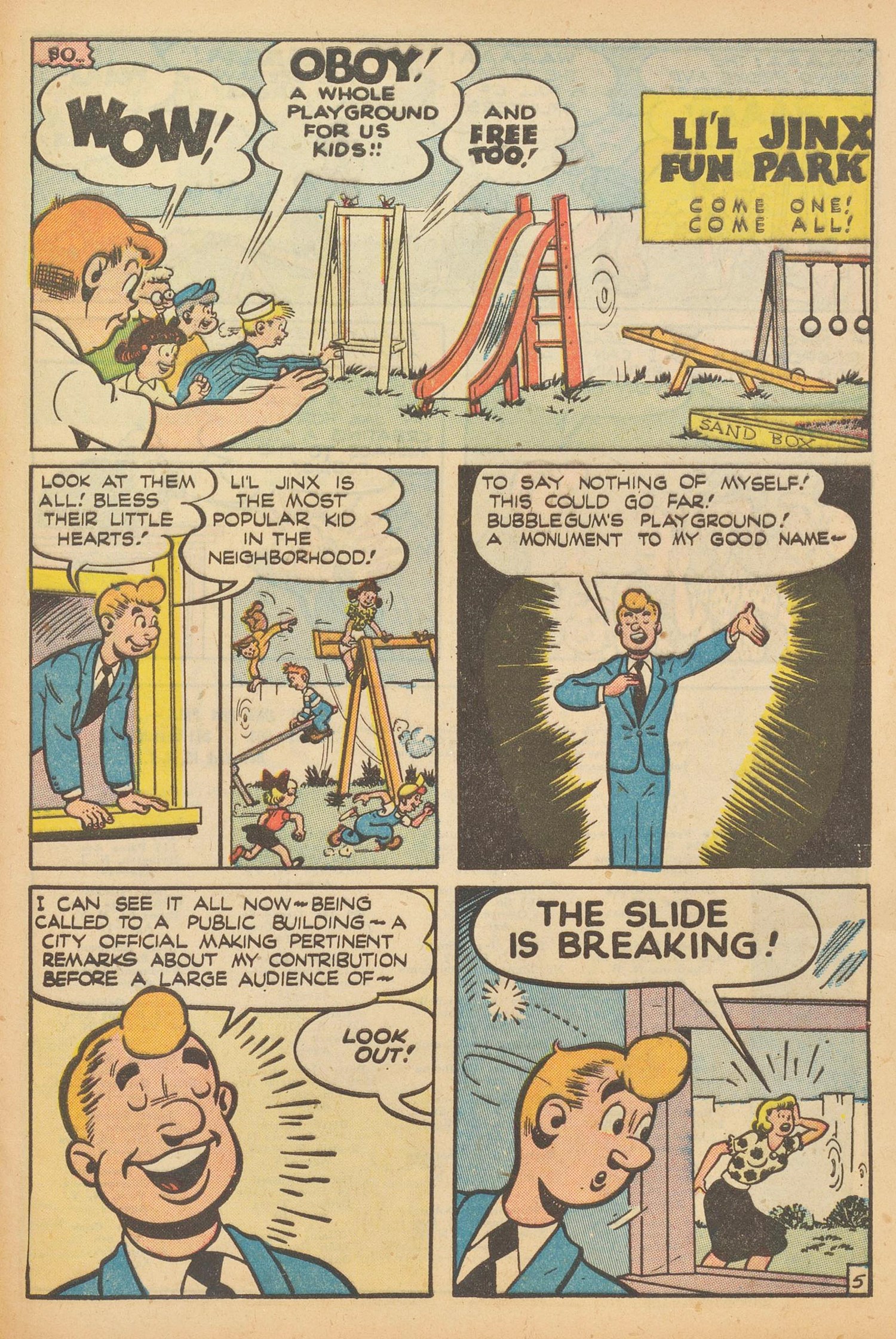Read online Pep Comics comic -  Issue #74 - 47