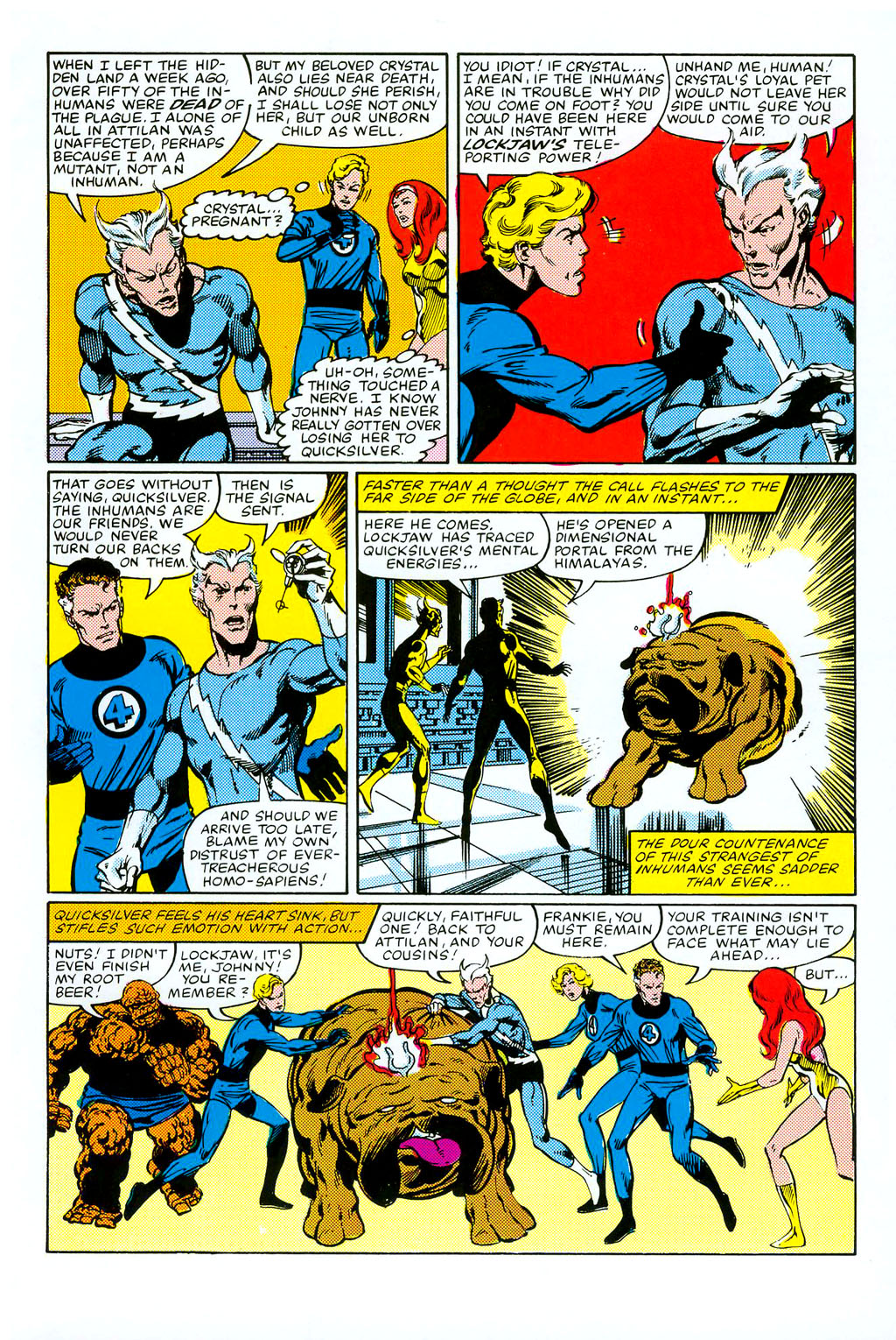 Read online Fantastic Four Visionaries: John Byrne comic -  Issue # TPB 1 - 208