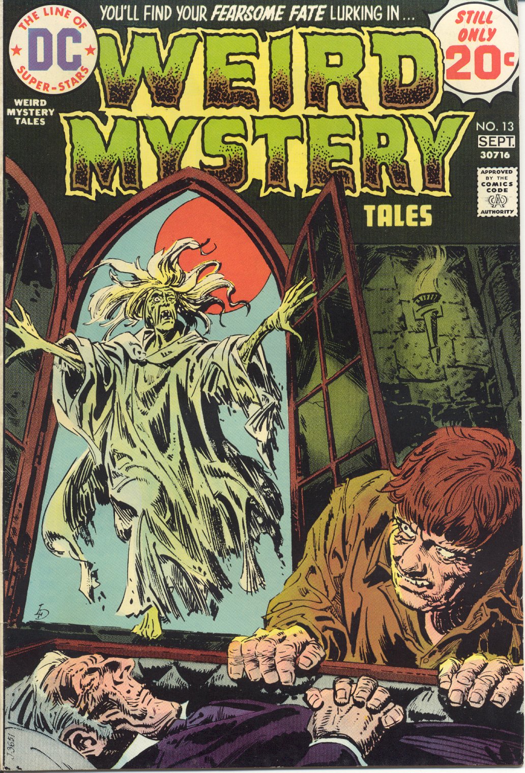 Read online Weird Mystery Tales comic -  Issue #13 - 1