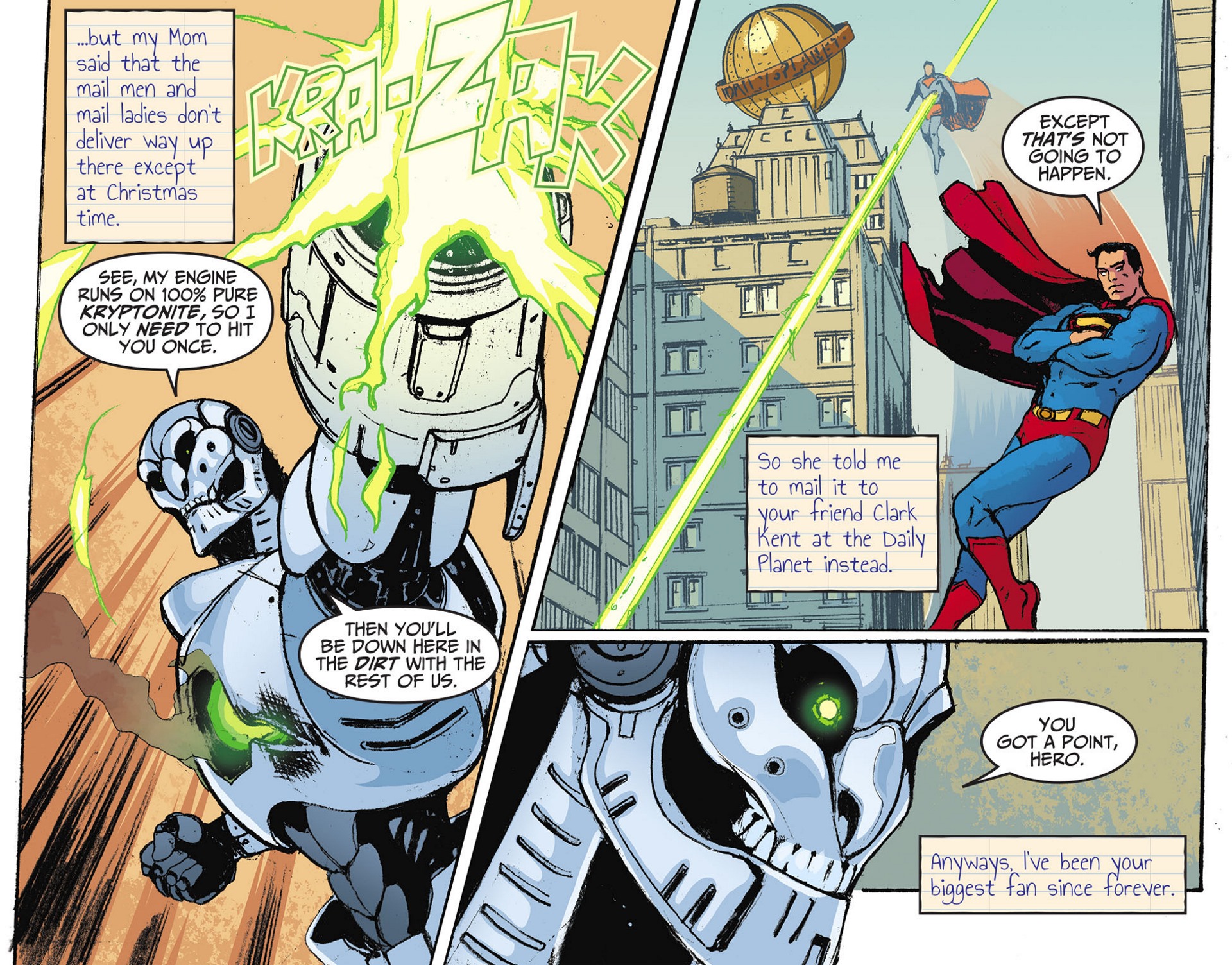 Read online Adventures of Superman [I] comic -  Issue #28 - 4
