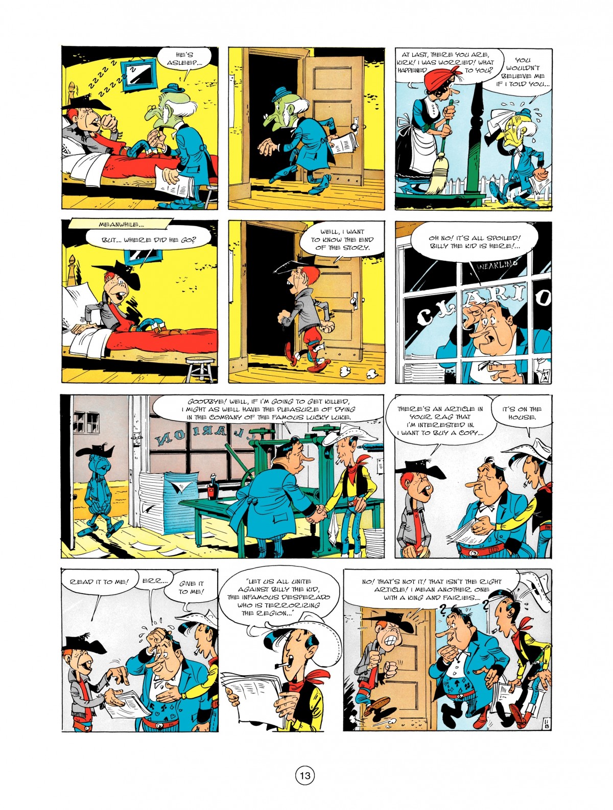 Read online A Lucky Luke Adventure comic -  Issue #1 - 15