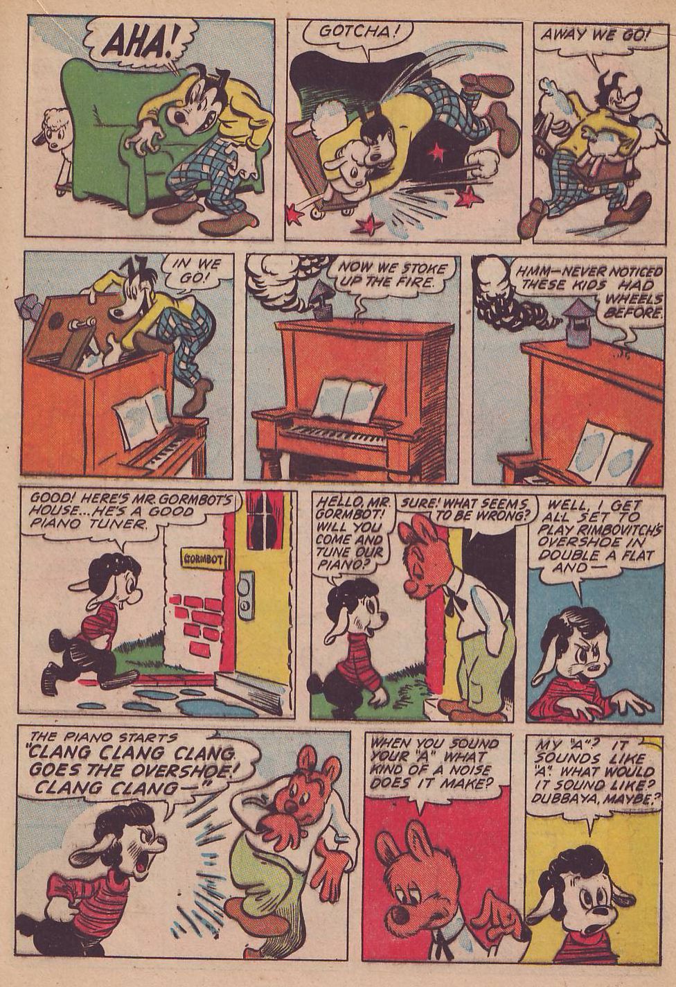 Read online Animal Comics comic -  Issue #17 - 21