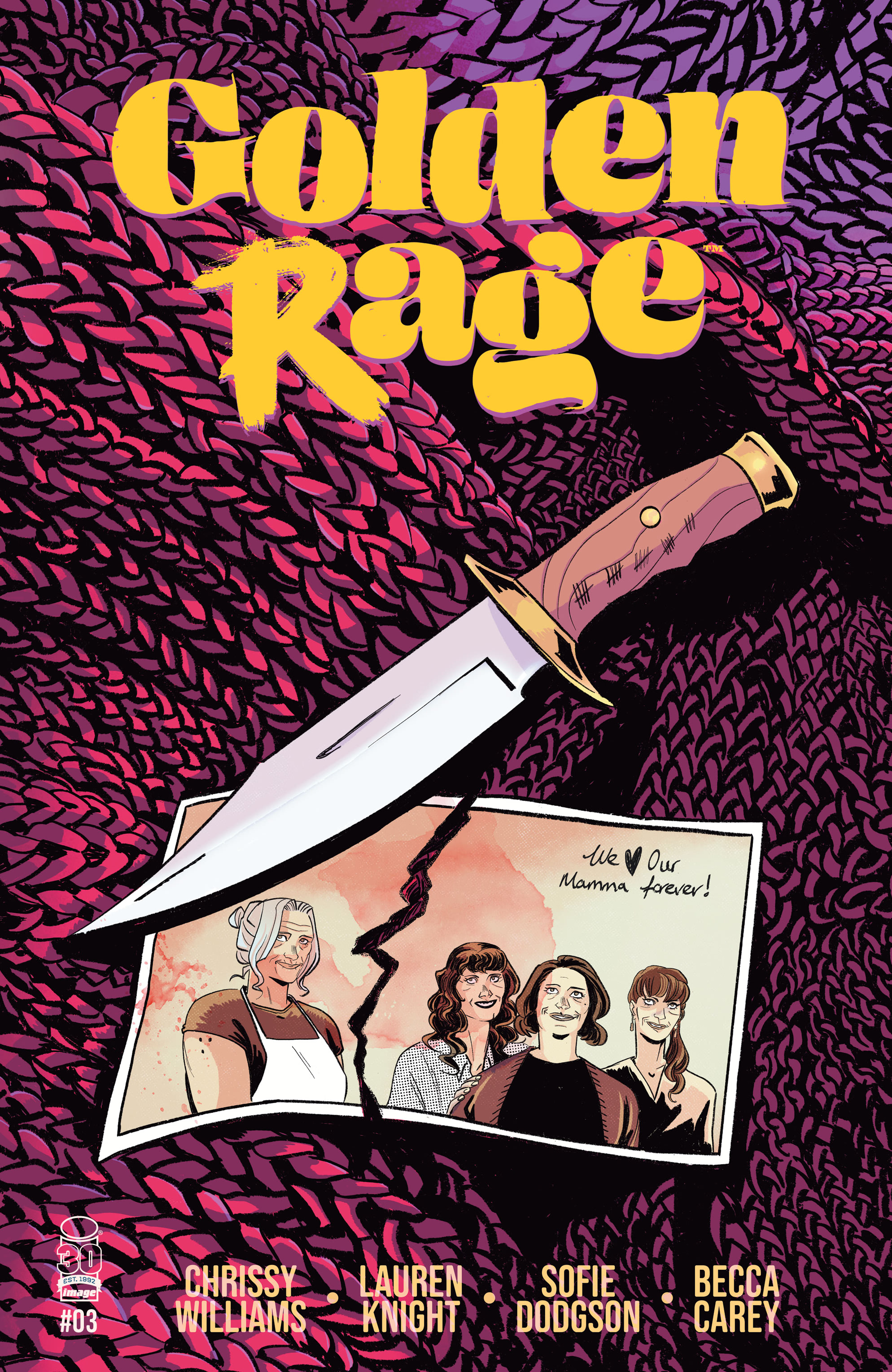 Read online Golden Rage comic -  Issue #3 - 1