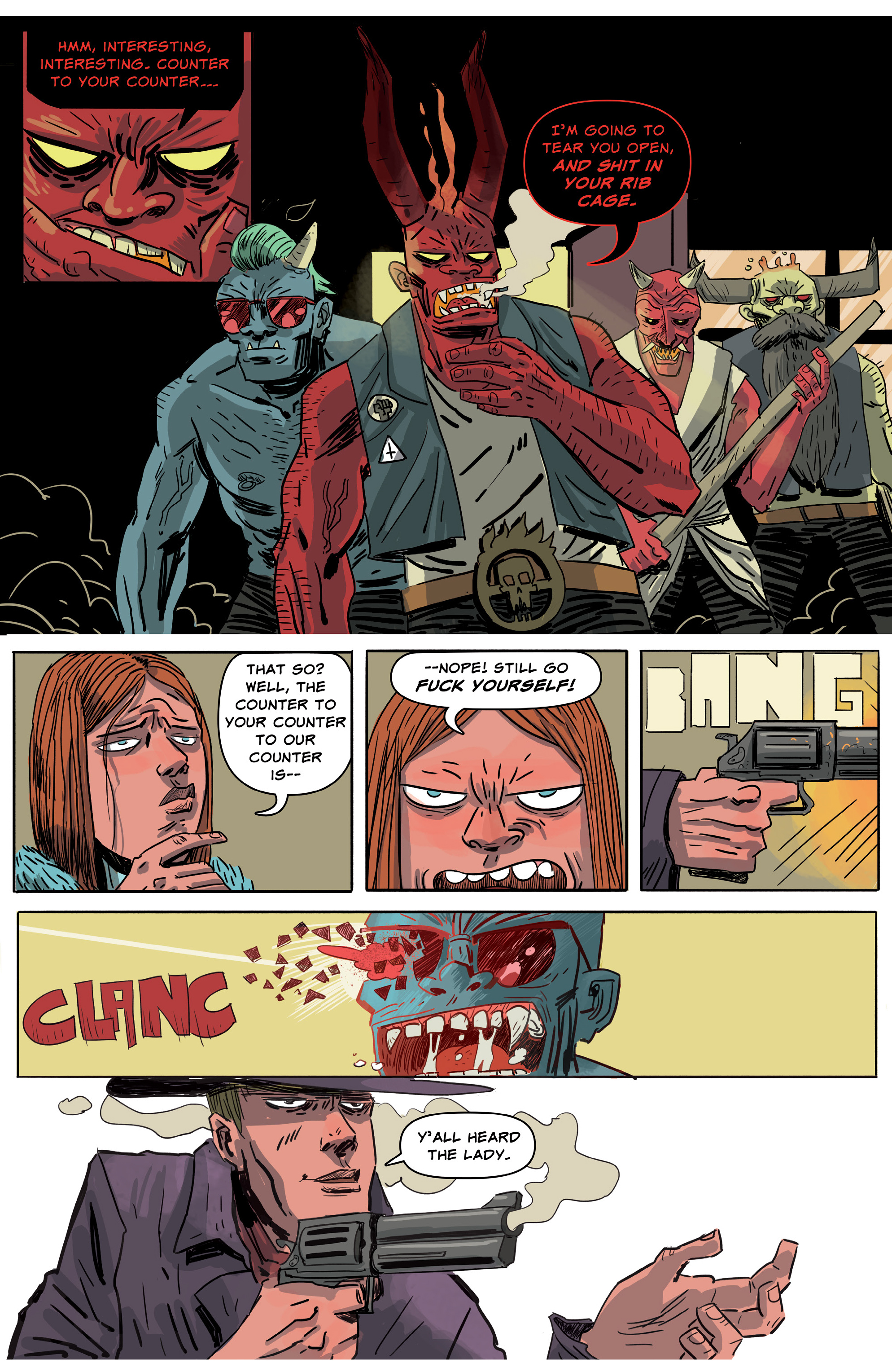 Read online Heavenly Blues comic -  Issue #3 - 9