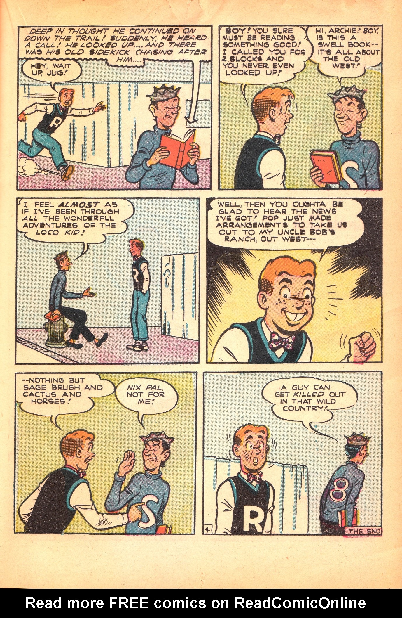 Read online Pep Comics comic -  Issue #72 - 22