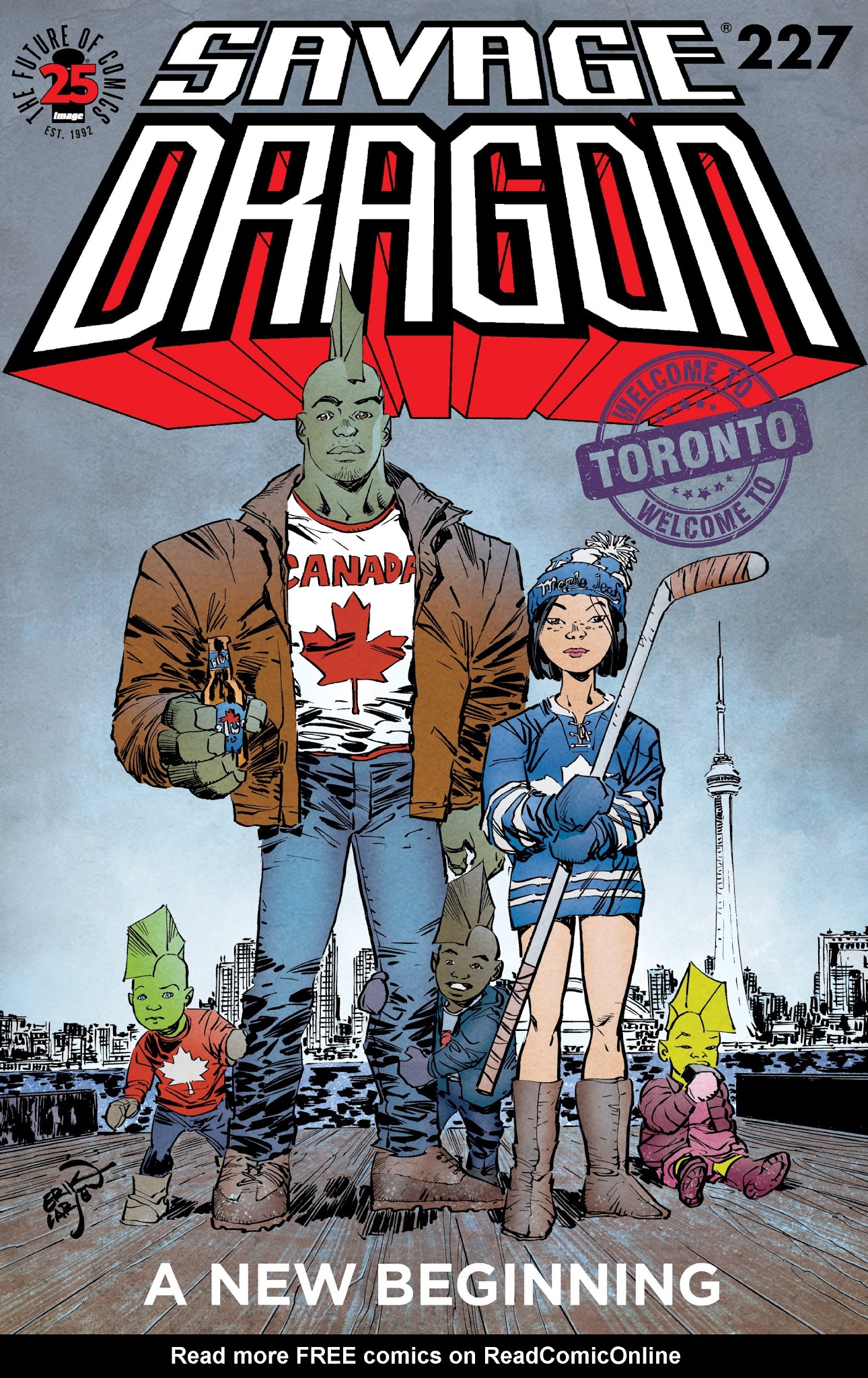 Read online The Savage Dragon (1993) comic -  Issue #227 - 1