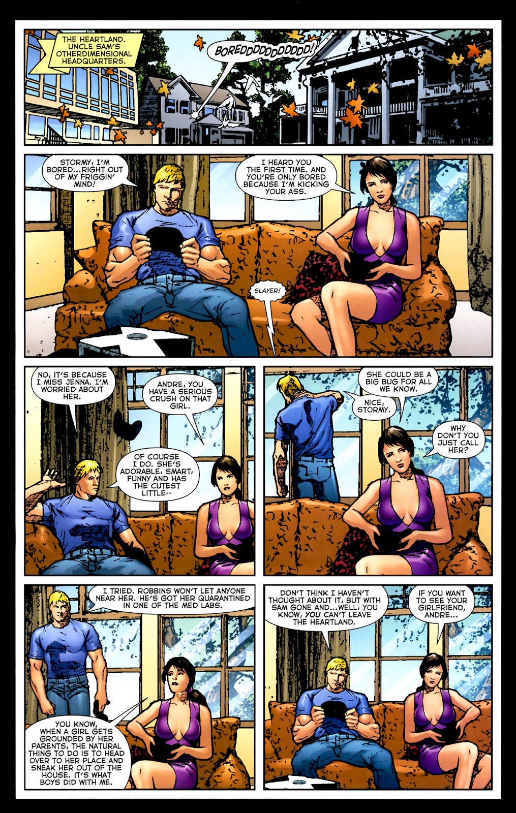 Uncle Sam and the Freedom Fighters (2007) issue 4 - Page 10