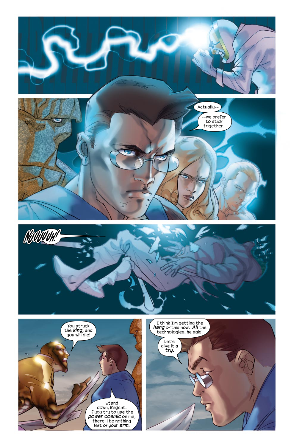 Read online Ultimate Fantastic Four (2004) comic -  Issue #46 - 22