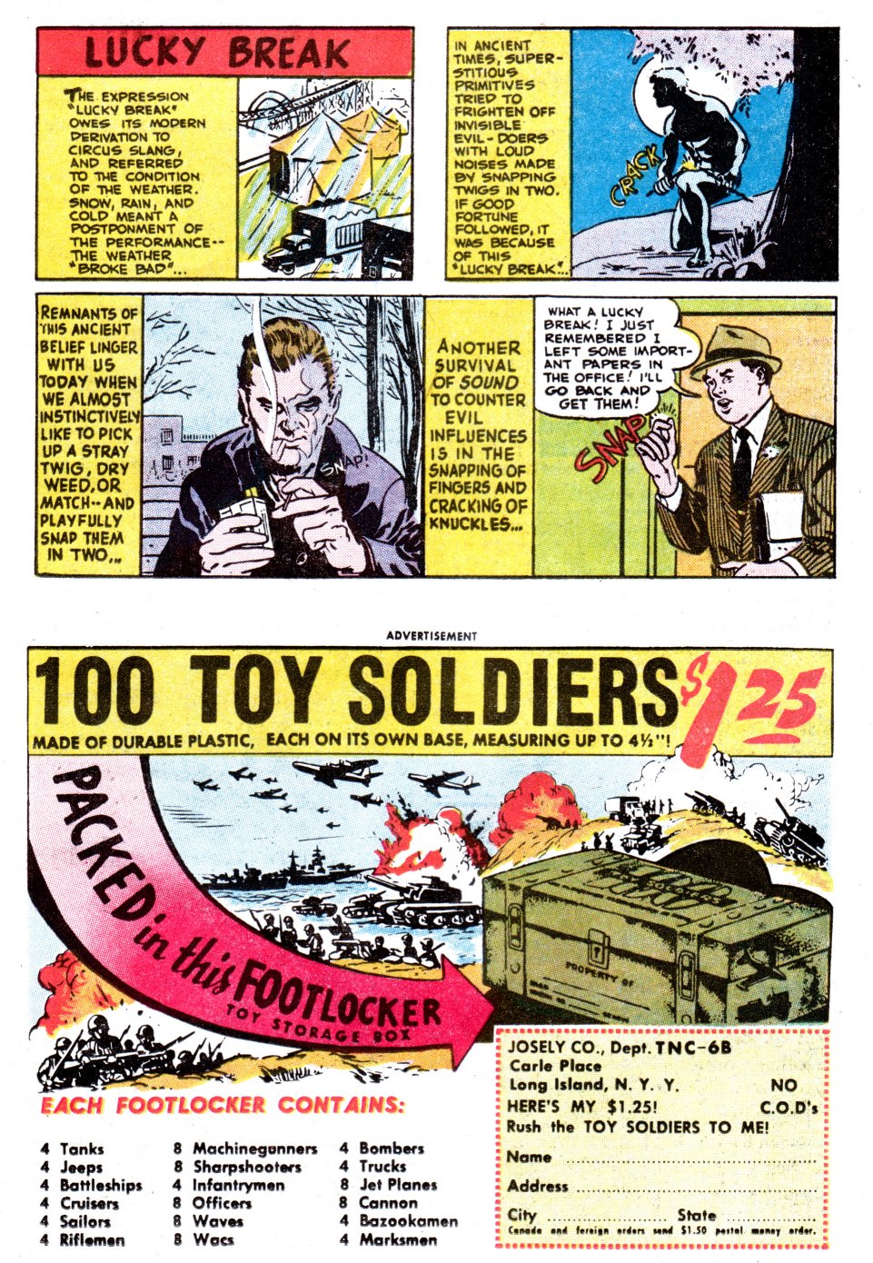 Read online Challengers of the Unknown (1958) comic -  Issue #25 - 25