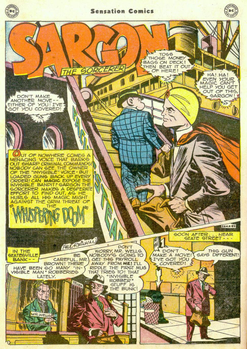 Read online Sensation (Mystery) Comics comic -  Issue #75 - 23