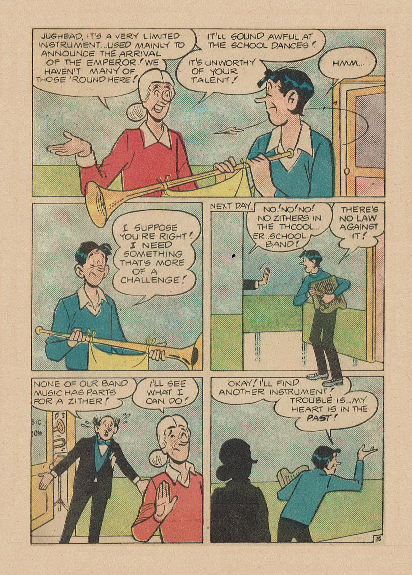 Read online Jughead with Archie Digest Magazine comic -  Issue #72 - 127