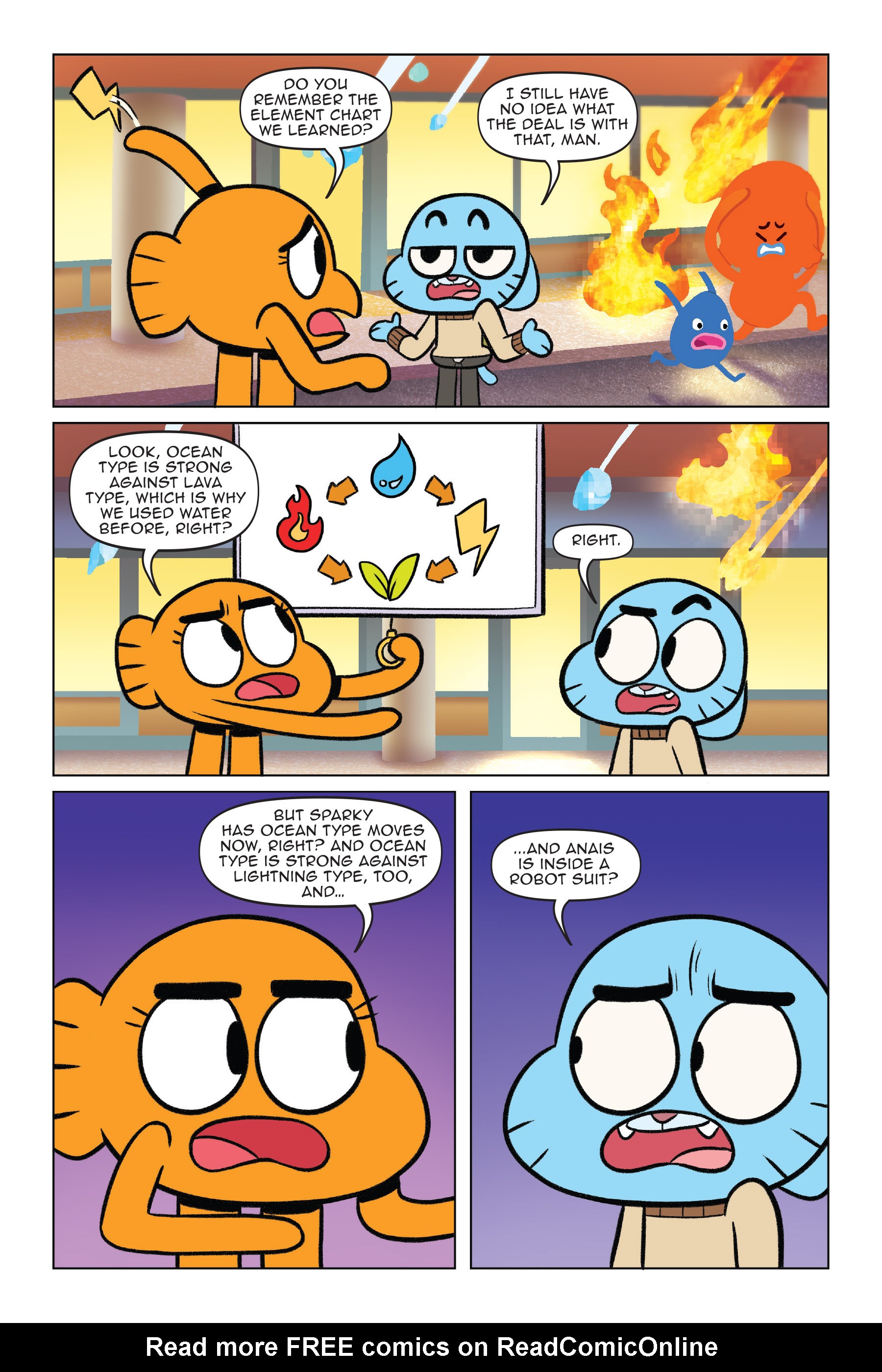 Read online The Amazing World of Gumball: Cheat Code comic -  Issue # Full - 97