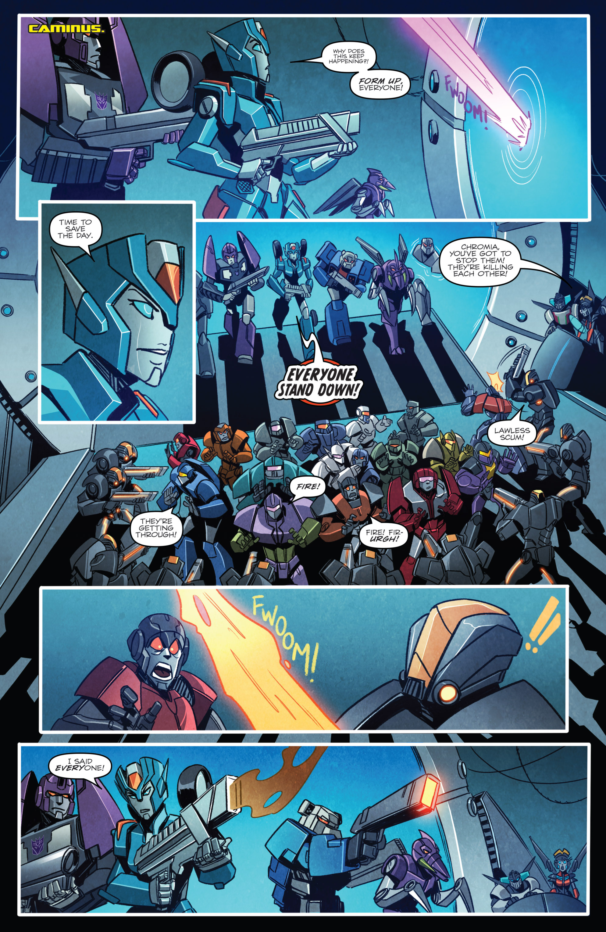 Read online The Transformers: Windblade (2015) comic -  Issue #3 - 11