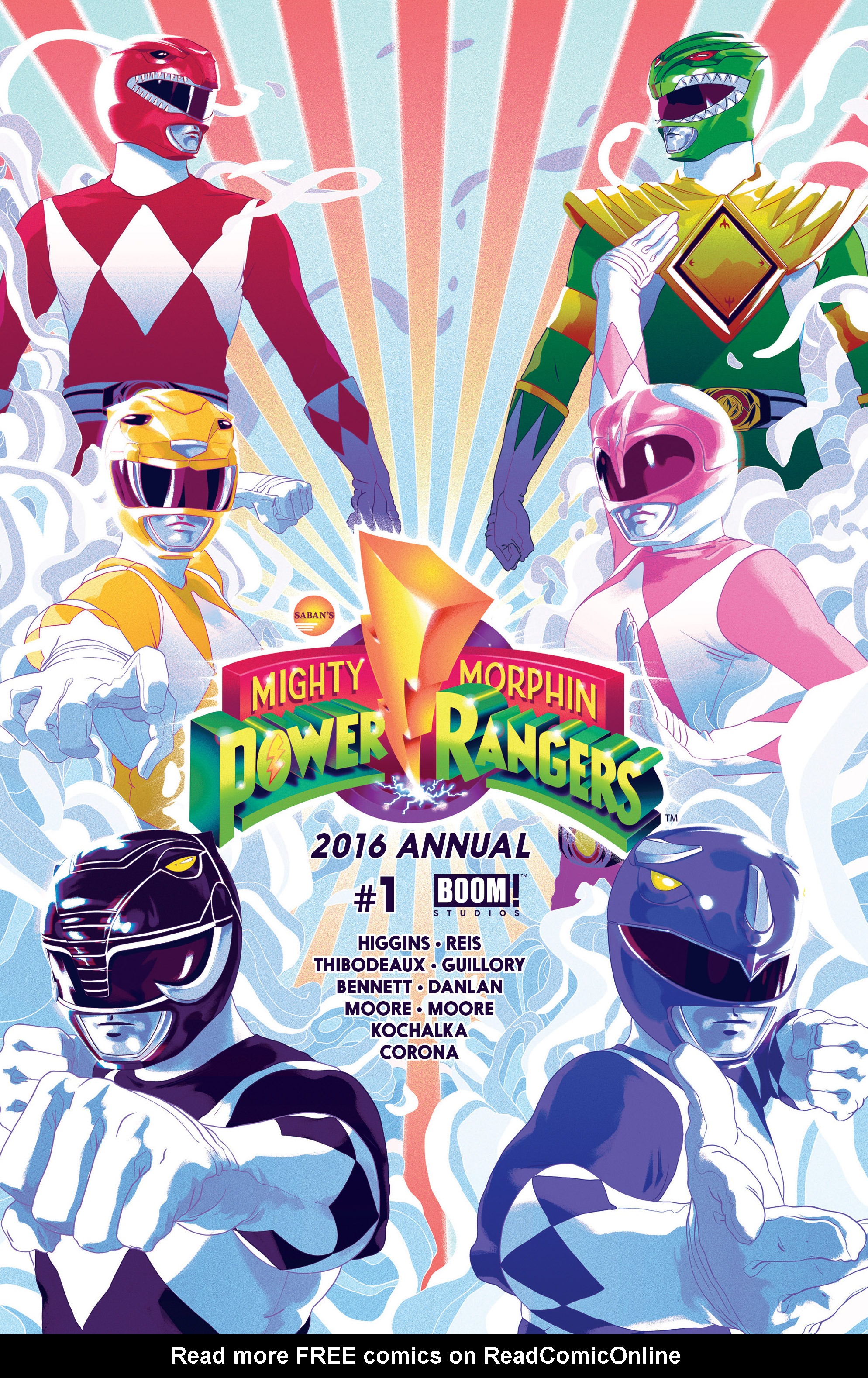 Read online Mighty Morphin Power Rangers 2016 Annual comic -  Issue # Full - 1